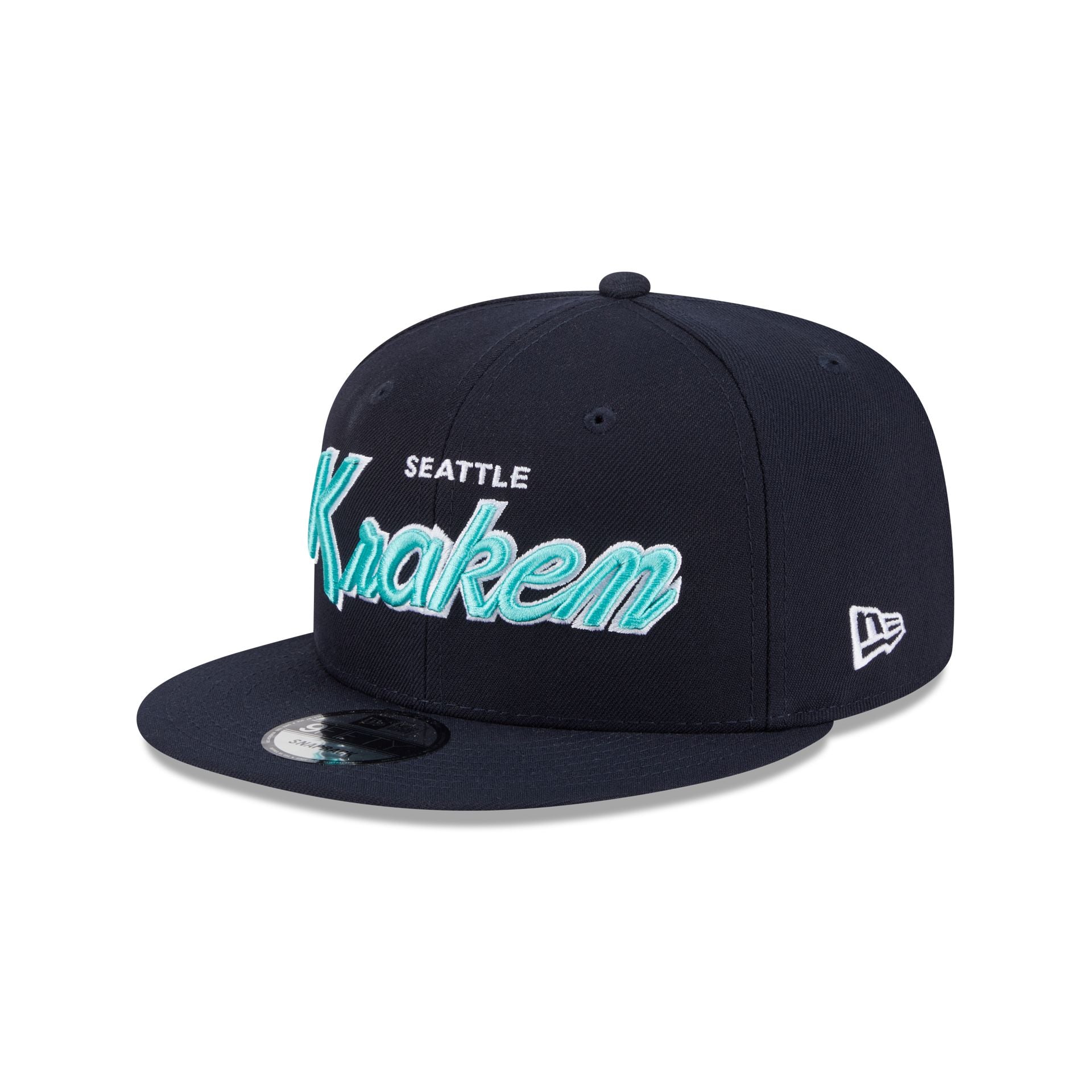 Seattle Kraken Script 9FIFTY Snapback Hat - Image 3