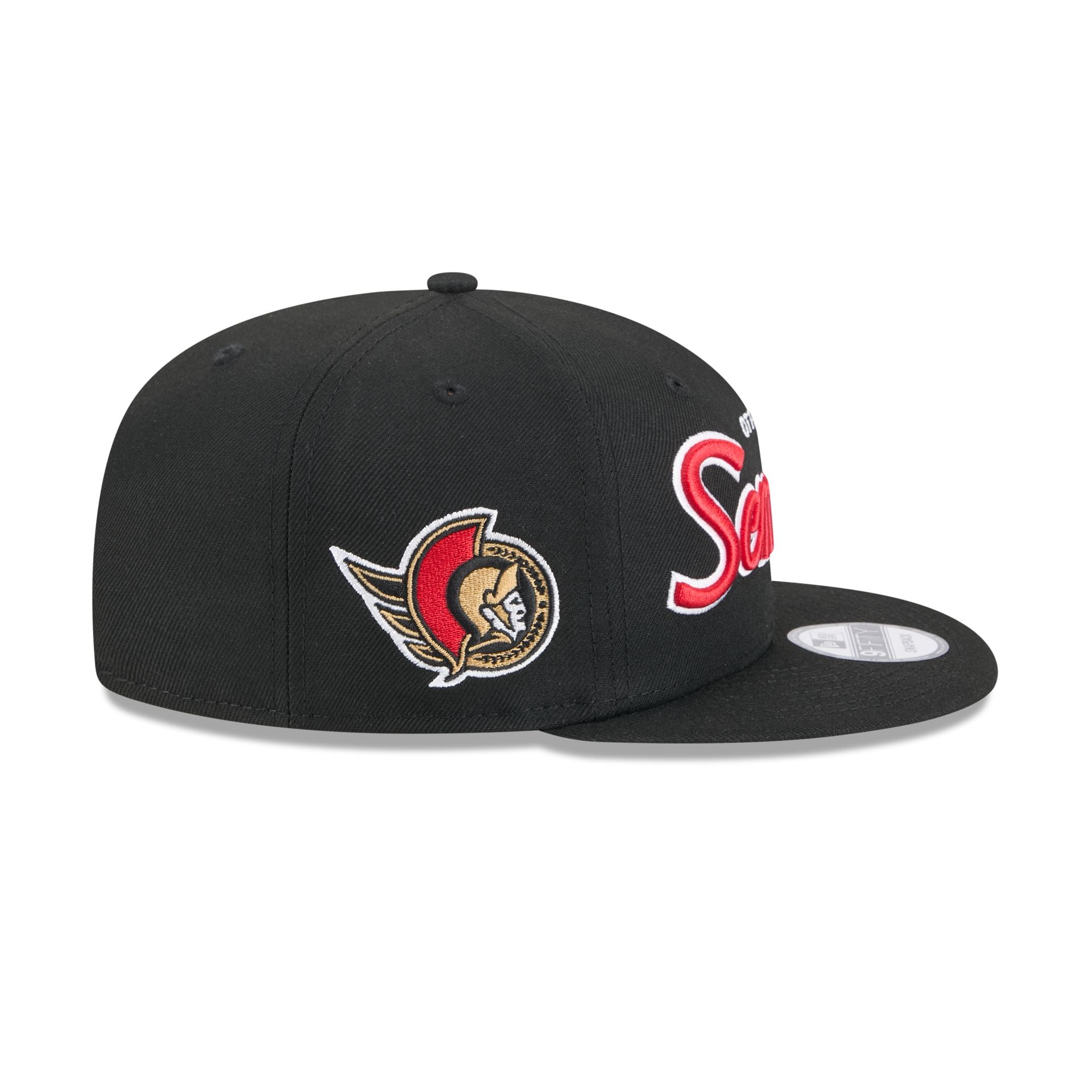 Ottawa Senators Script 9FIFTY Snapback Hat - Image 5
