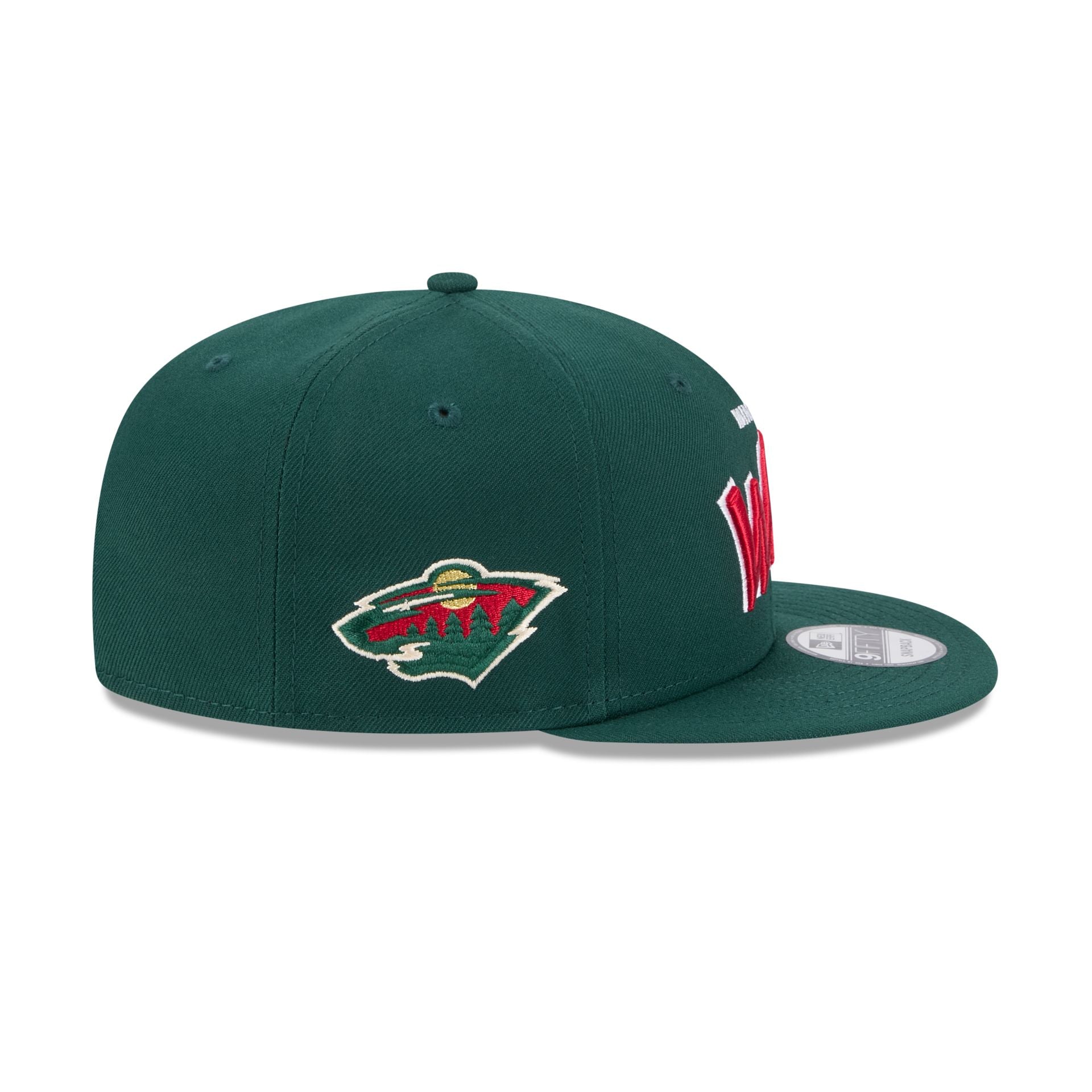 Minnesota Wild Script 9FIFTY Snapback Hat - Image 5