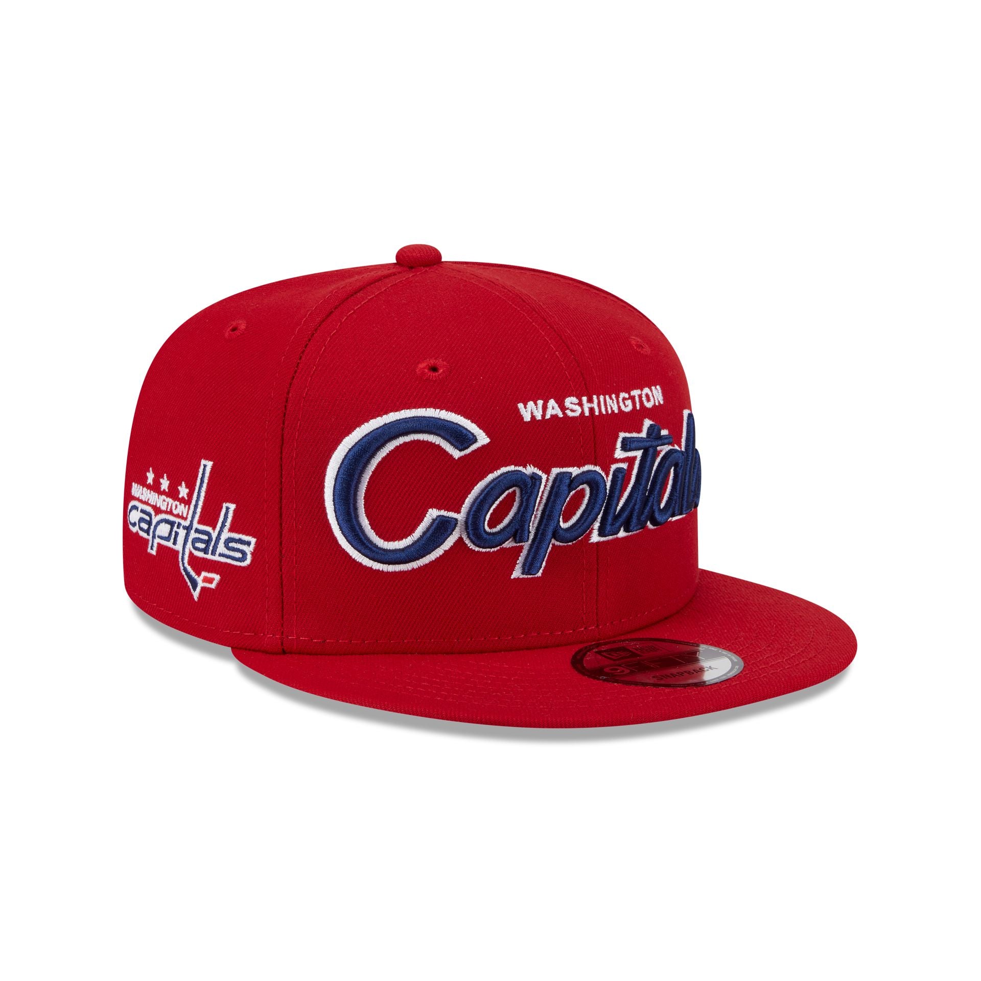 Washington Capitals Script 9FIFTY Snapback Hat - Image 3