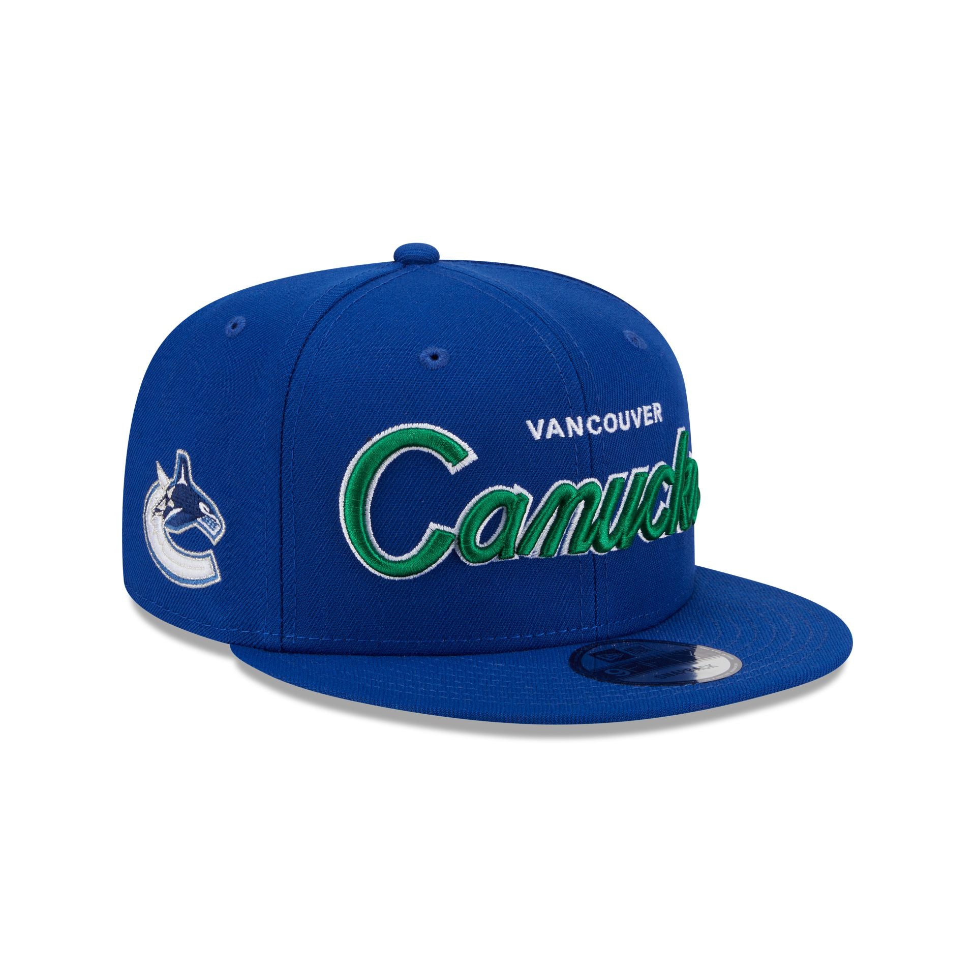 Vancouver Canucks Script 9FIFTY Snapback Hat - Image 3