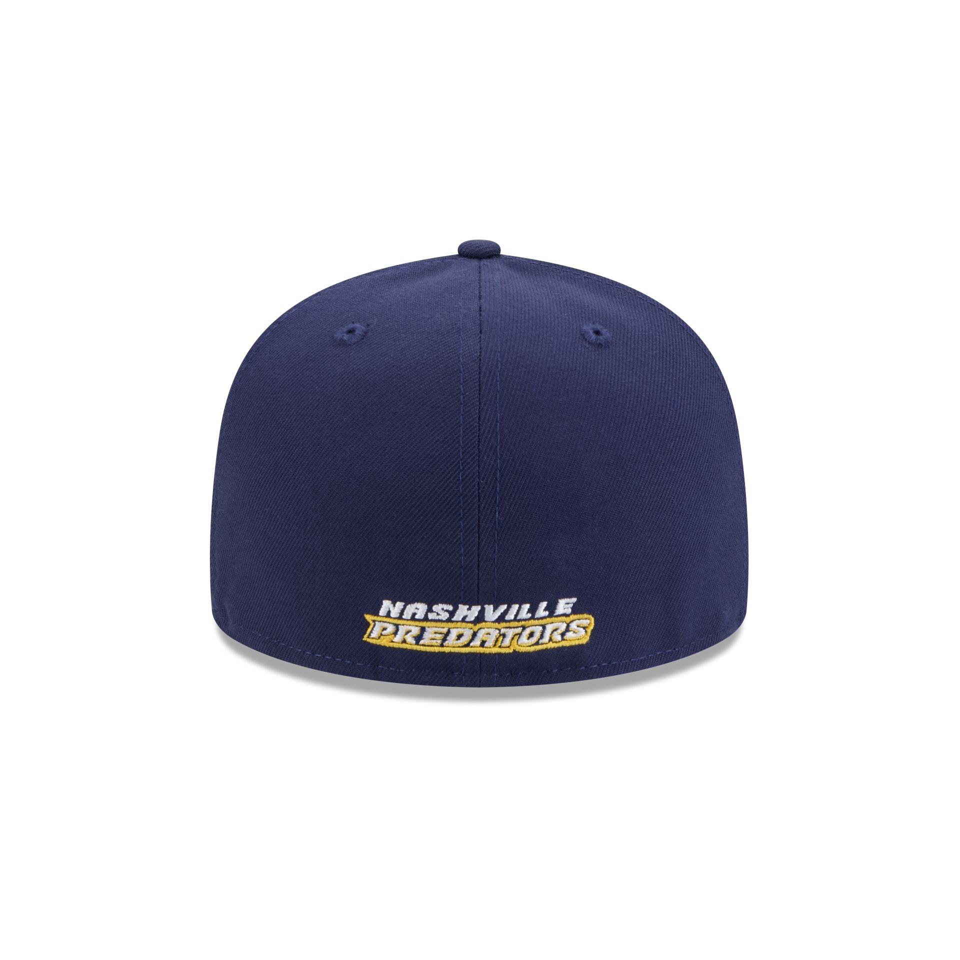 Nashville Predators Rear Wordmark 59FIFTY Fitted Hat - Image 4