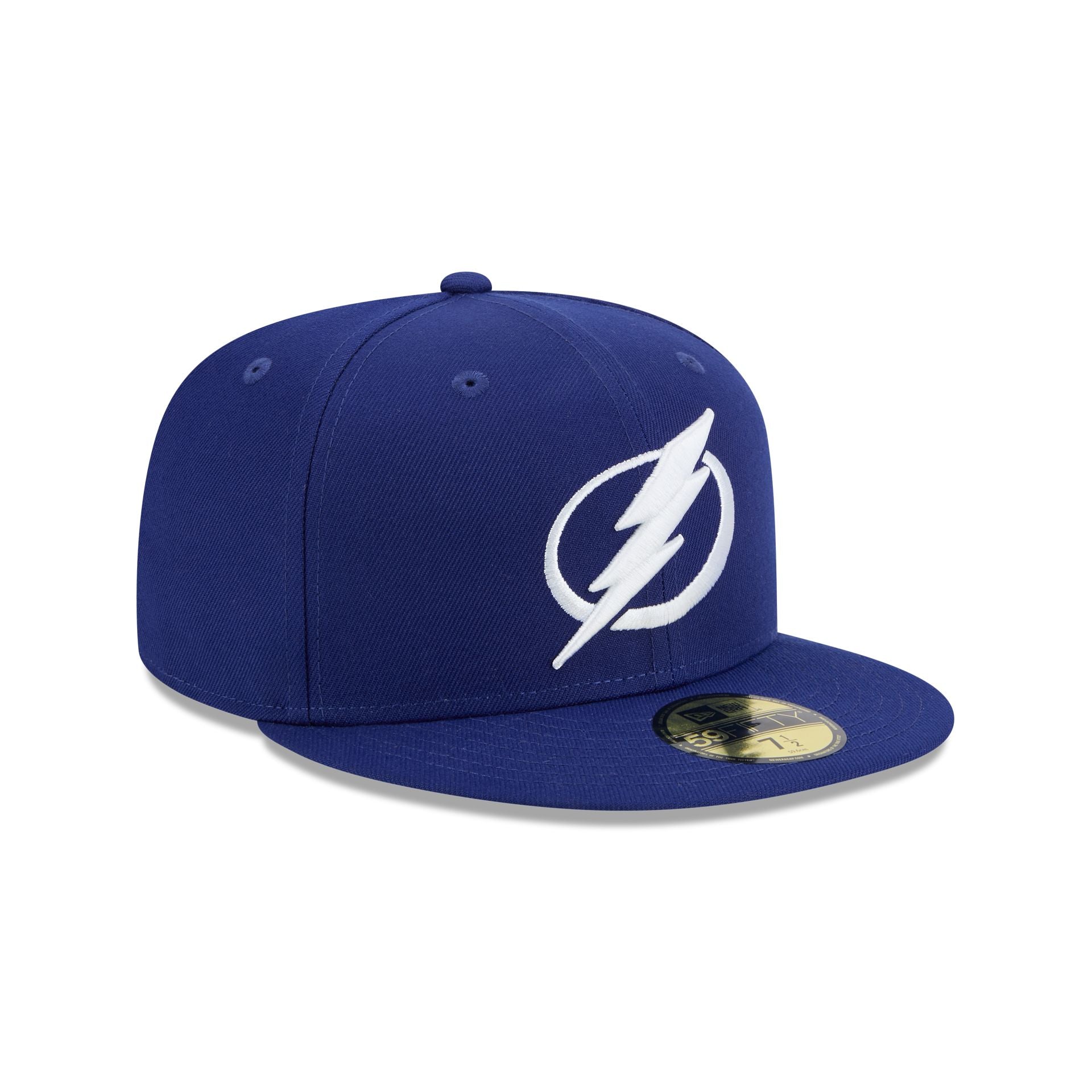 Tampa Bay Lightning Rear Wordmark 59FIFTY Fitted Hat - Image 3