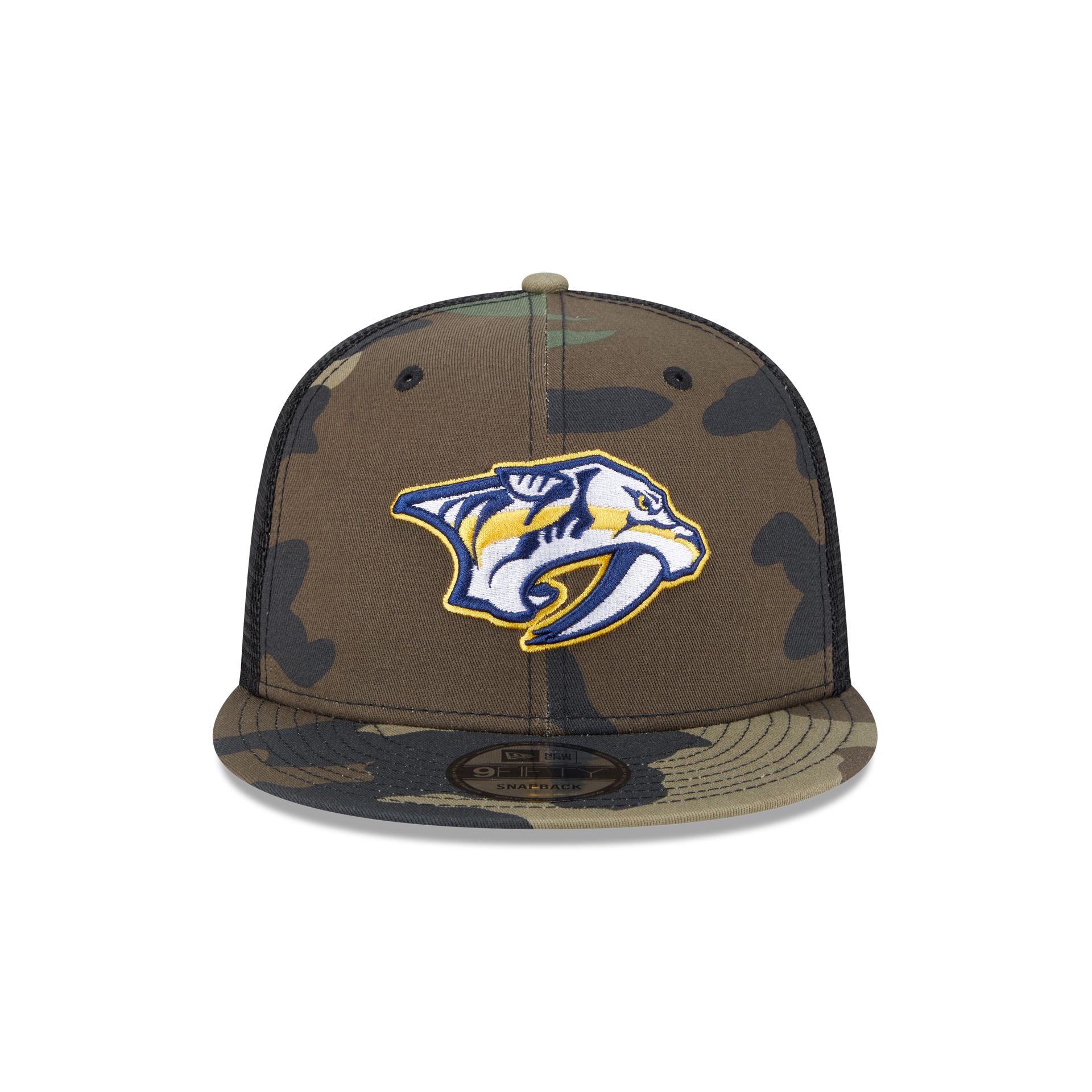 Nashville Predators Camo 9FIFTY Trucker Hat - Image 2