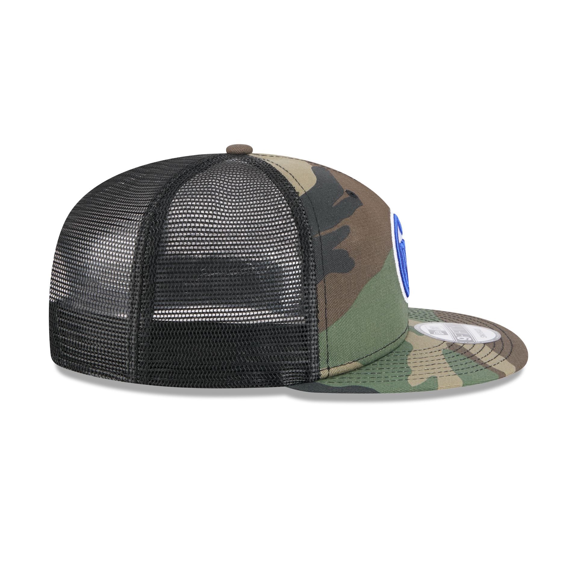 Edmonton Oilers Camo 9FIFTY Trucker Hat - Image 5