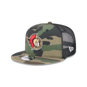 Ottawa Senators Camo 9FIFTY Trucker Hat