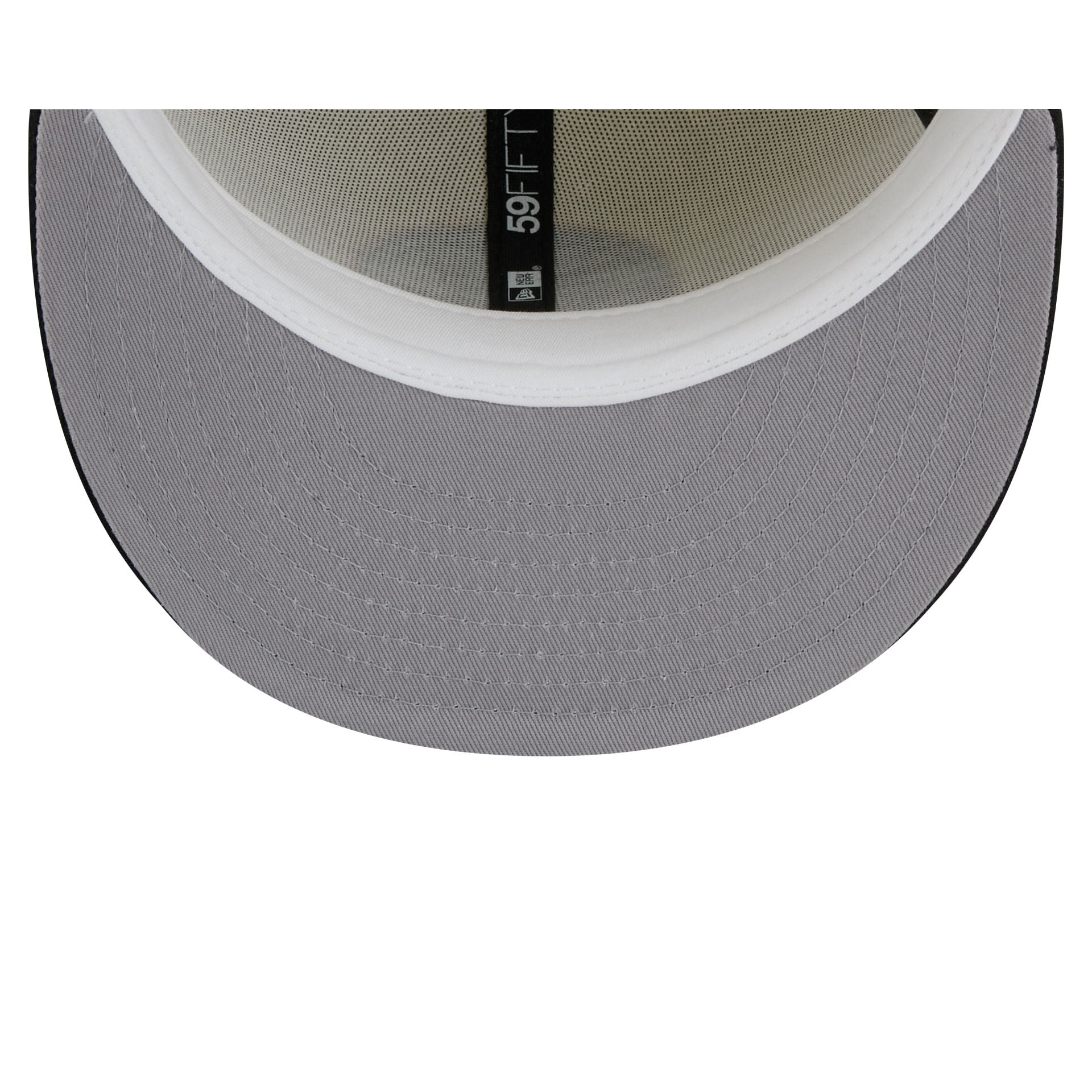 Boston Bruins Chrome White 59FIFTY Fitted Hat - Image 7