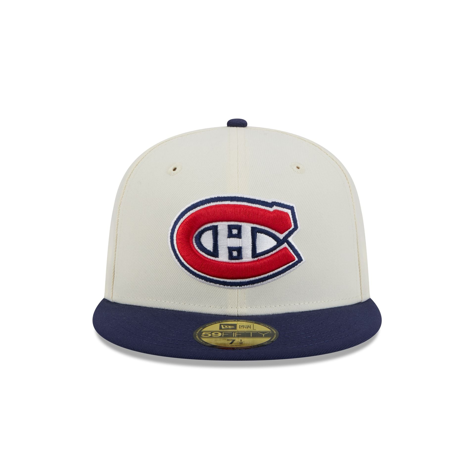 Montreal Canadiens Chrome White 59FIFTY Fitted Hat - Image 2