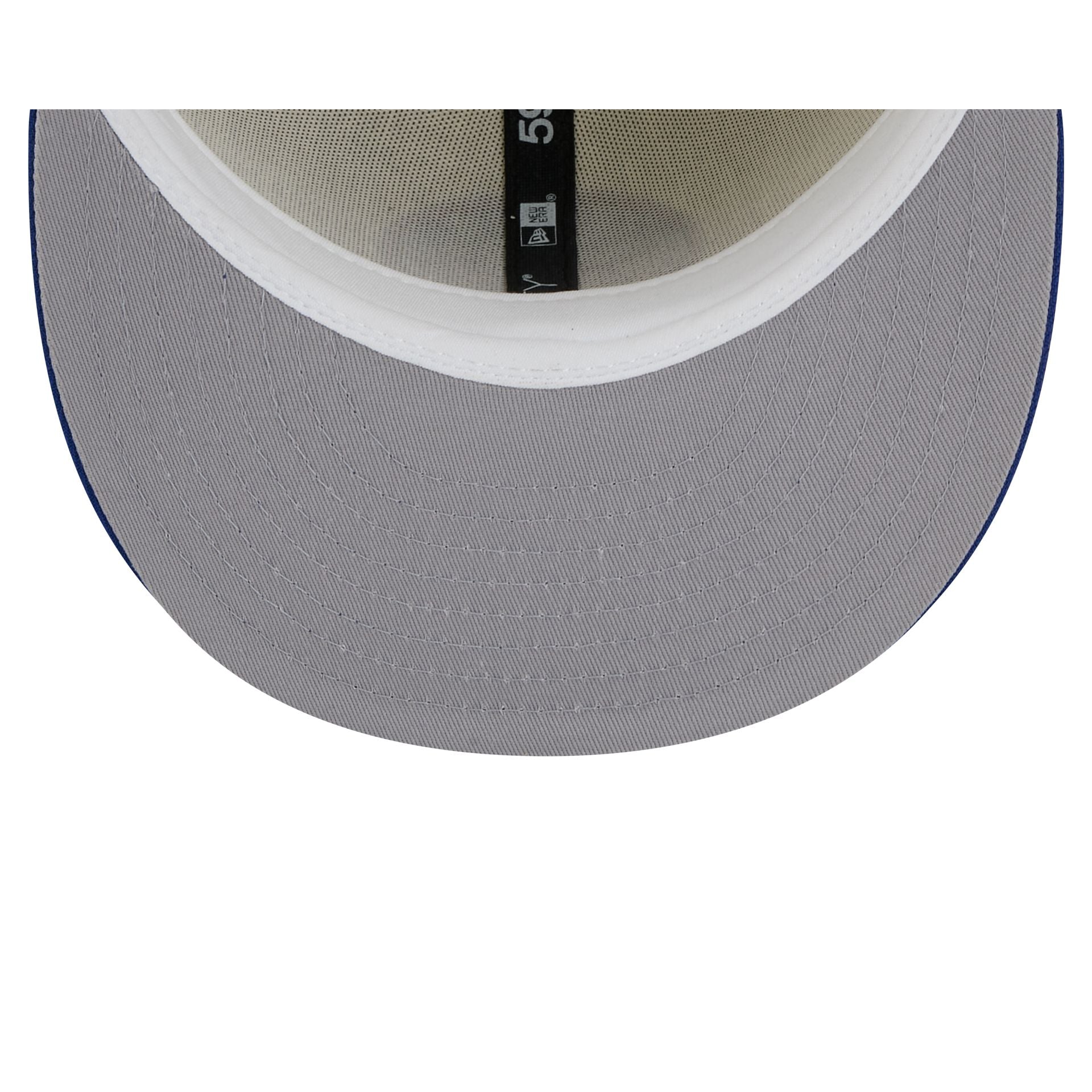 New York Islanders Chrome White 59FIFTY Fitted Hat - Image 7