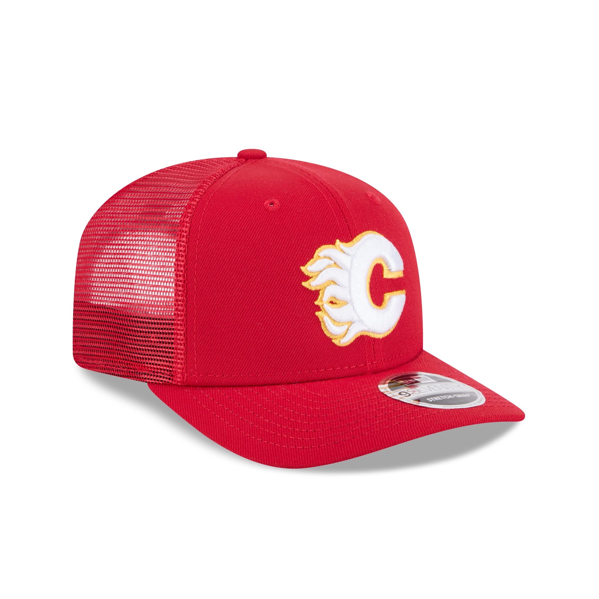 Calgary Flames Simple 9SEVENTY Trucker Hat - Image 3