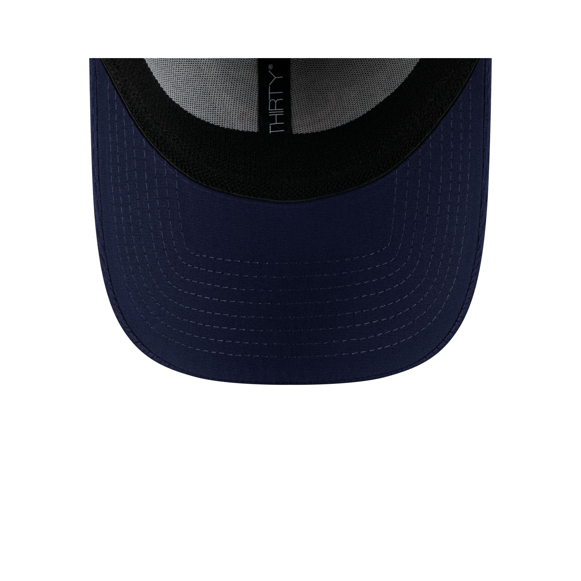 Columbus Blue Jackets Navy 39THIRTY Stretch Fit Hat - Image 7