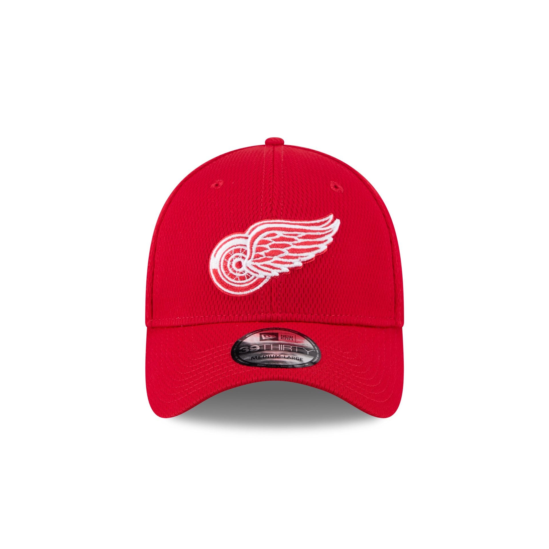 Detroit Red Wings Red 39THIRTY Stretch Fit Hat - Image 2