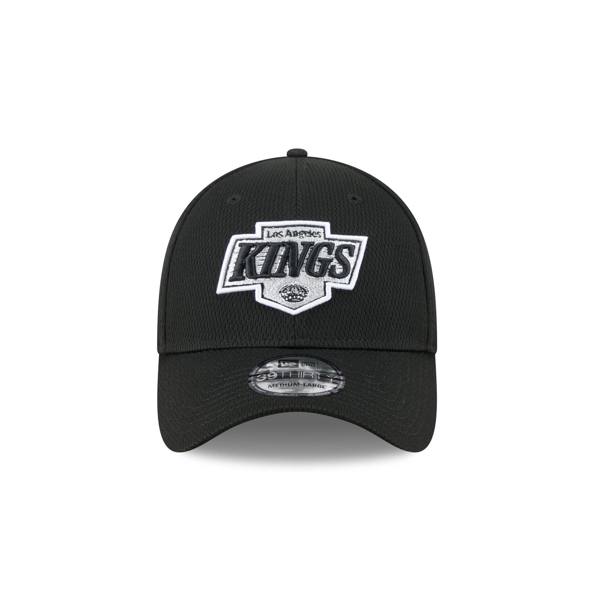 Los Angeles Kings Black 39THIRTY Stretch Fit Hat - Image 2