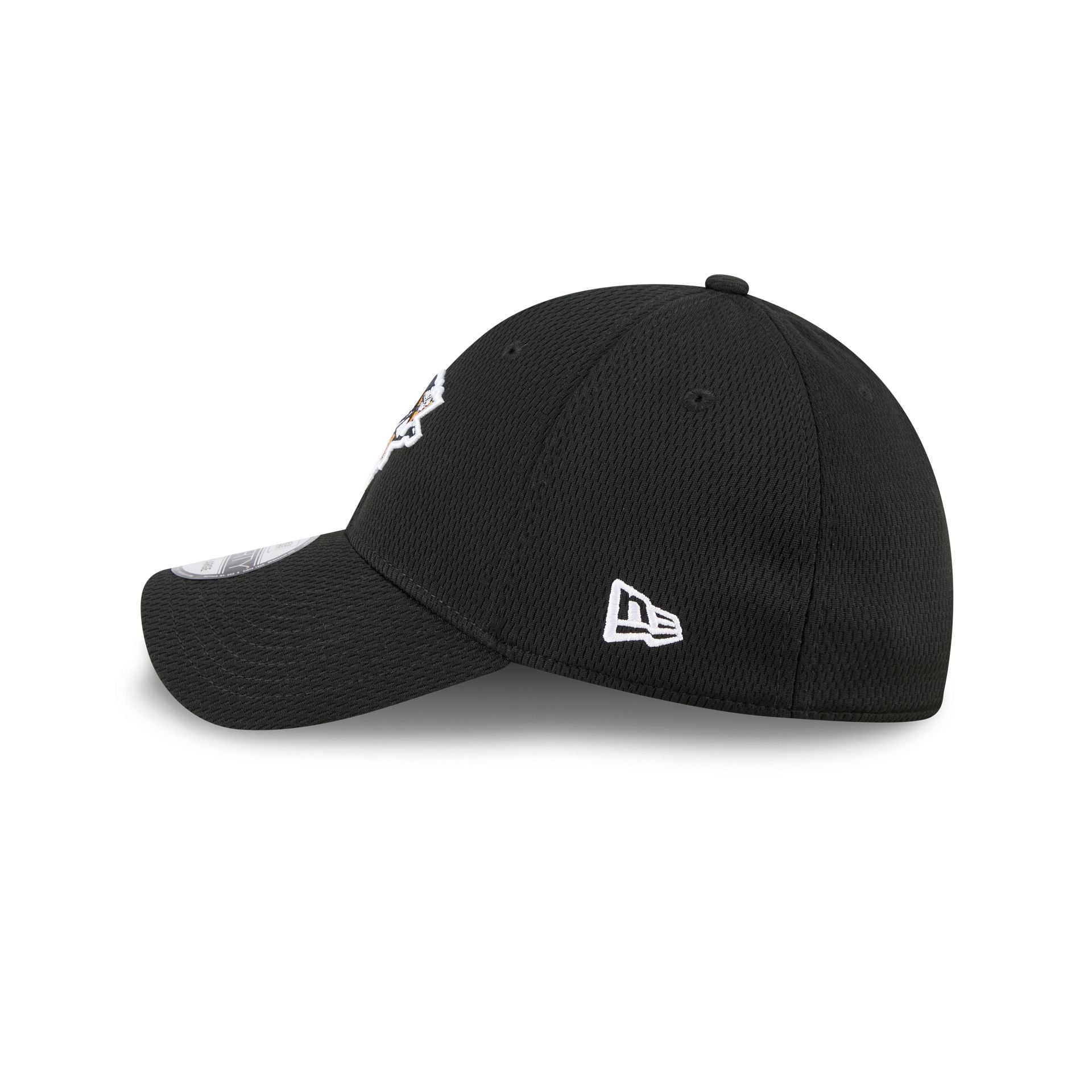 Pittsburgh Penguins Black 39THIRTY Stretch Fit Hat - Image 4