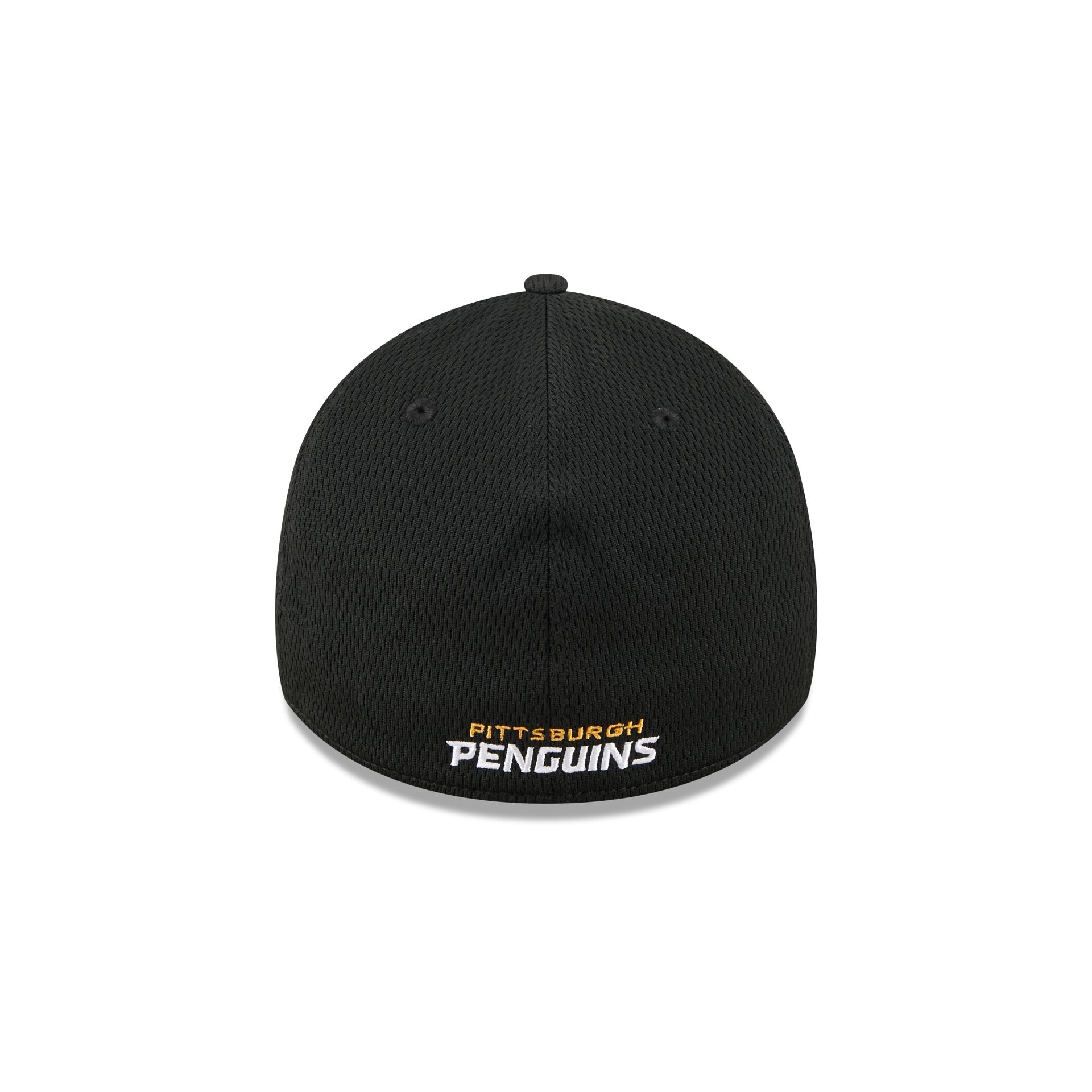 Pittsburgh Penguins Black 39THIRTY Stretch Fit Hat - Image 6