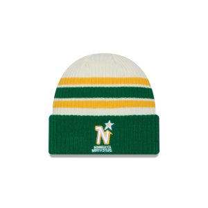 Minnesota North Stars Vintage Ribbed Beanie