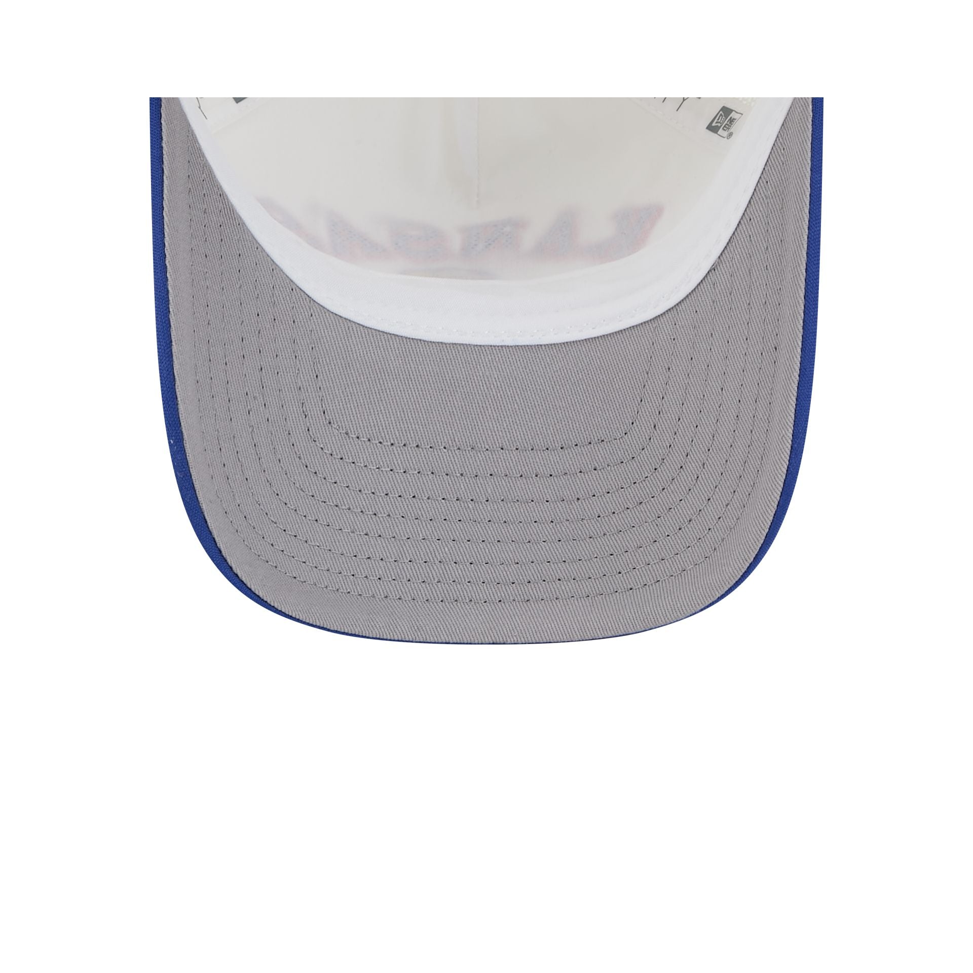 Kansas Jayhawks Chrome Arch 9FORTY M-Crown A-Frame Trucker Hat - Image 7