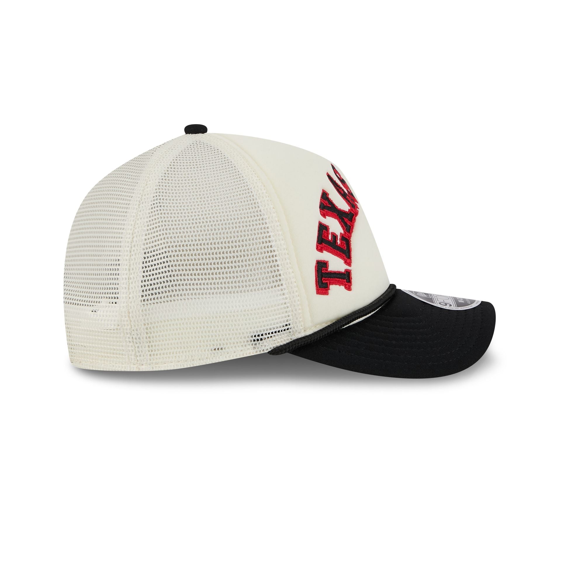 Texas Tech Red Raiders Chrome Arch 9FORTY M-Crown A-Frame Trucker Hat - Image 5