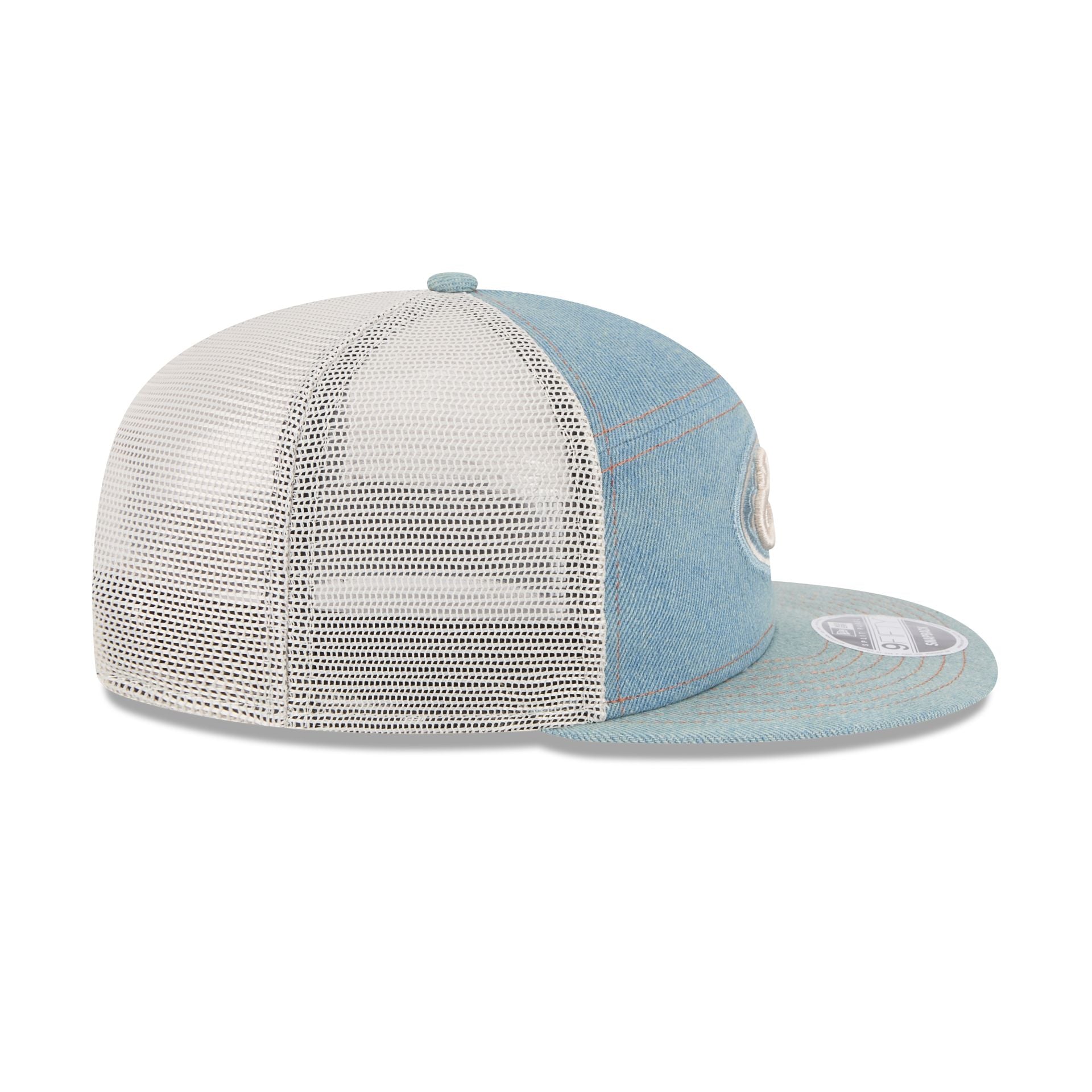 Florida Gators Denim Split Panel 9FIFTY Trucker Hat - Image 5