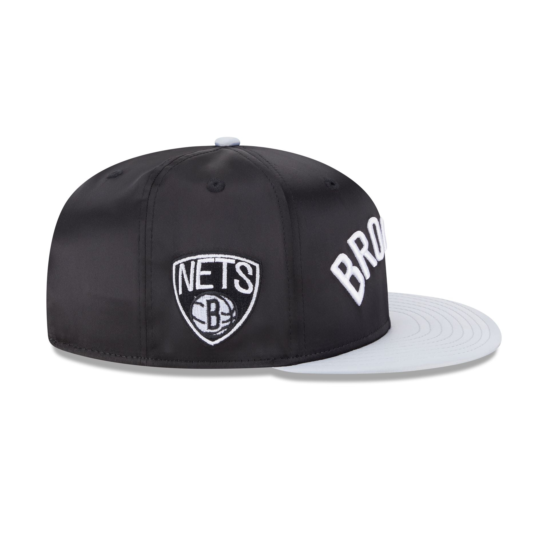 Brooklyn Nets Satin Pin 9FIFTY Snapback Hat - Image 4