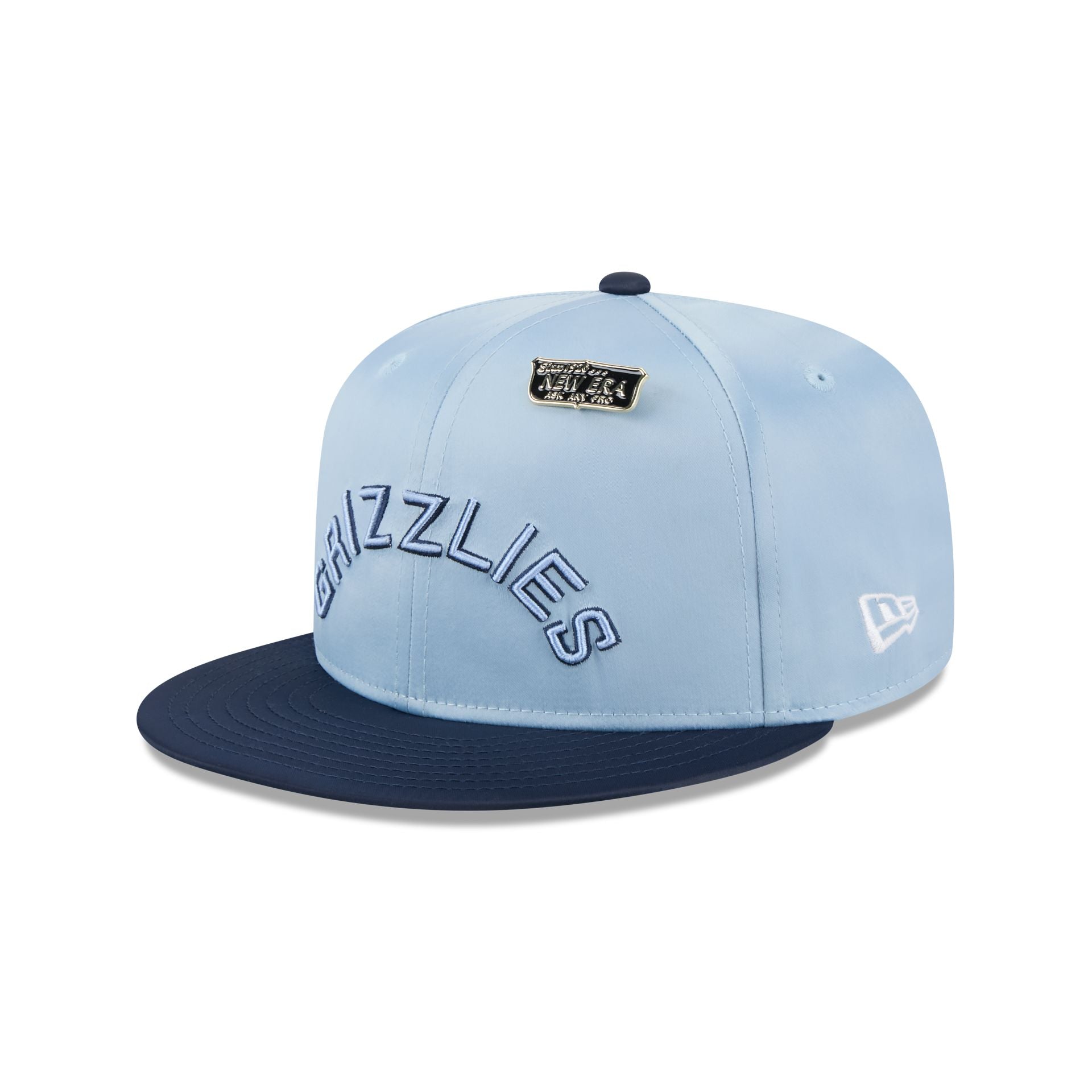 Memphis Grizzlies Satin Pin 9FIFTY Snapback Hat - Image 3