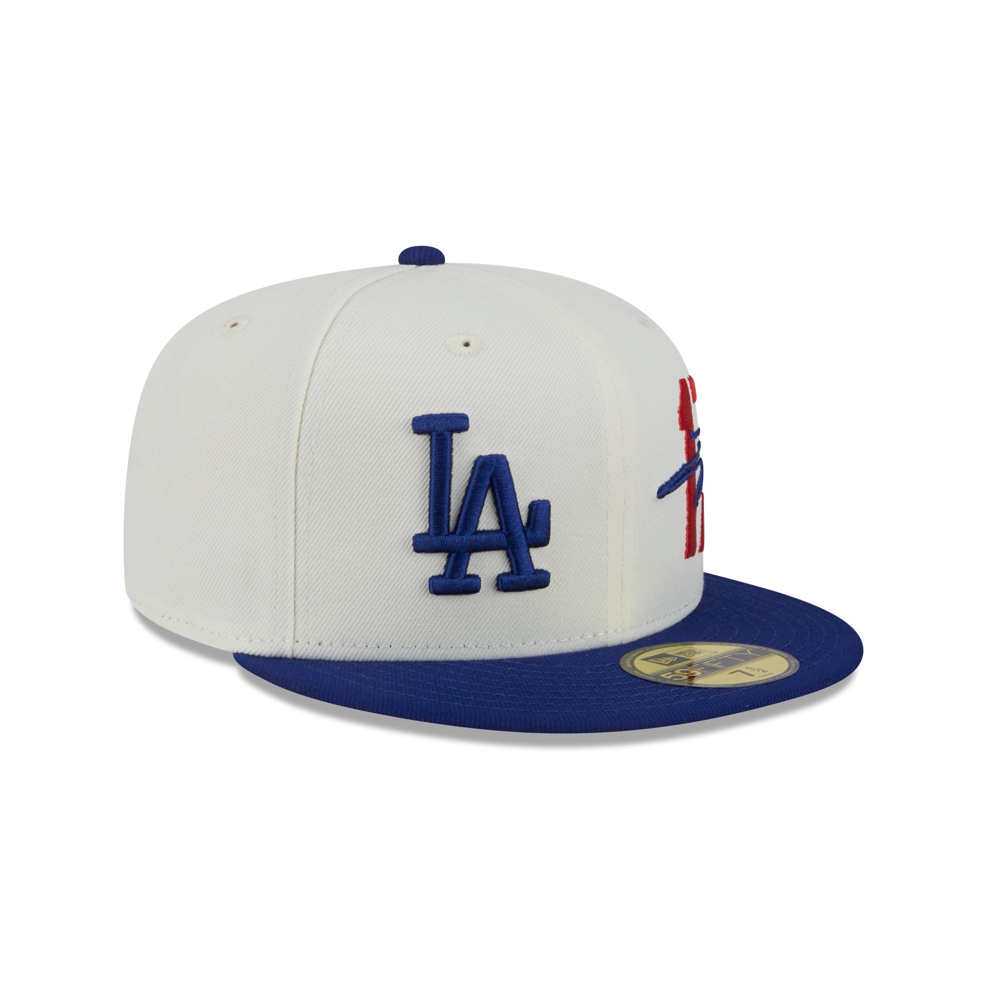 Los Angeles Dodgers Shohei Ohtani Chrome White 59FIFTY Fitted Hat - Image 3