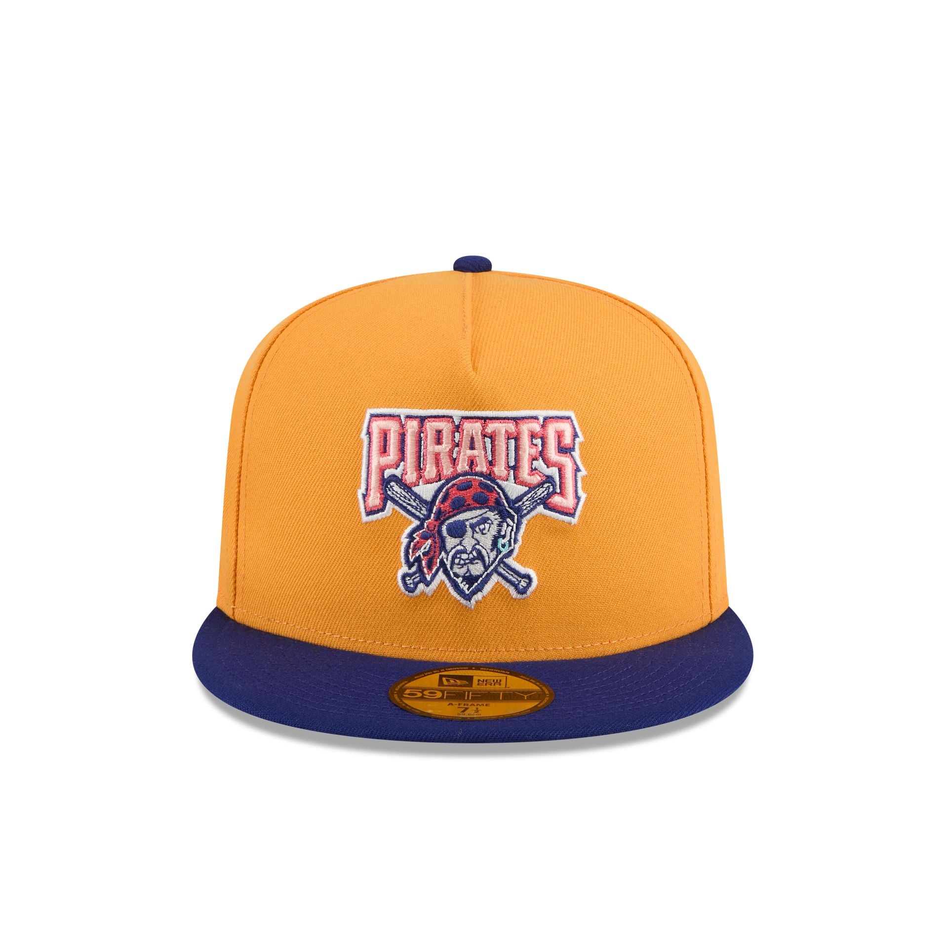 Pittsburgh Pirates Gold 59FIFTY A-Frame Fitted Hat - Image 2