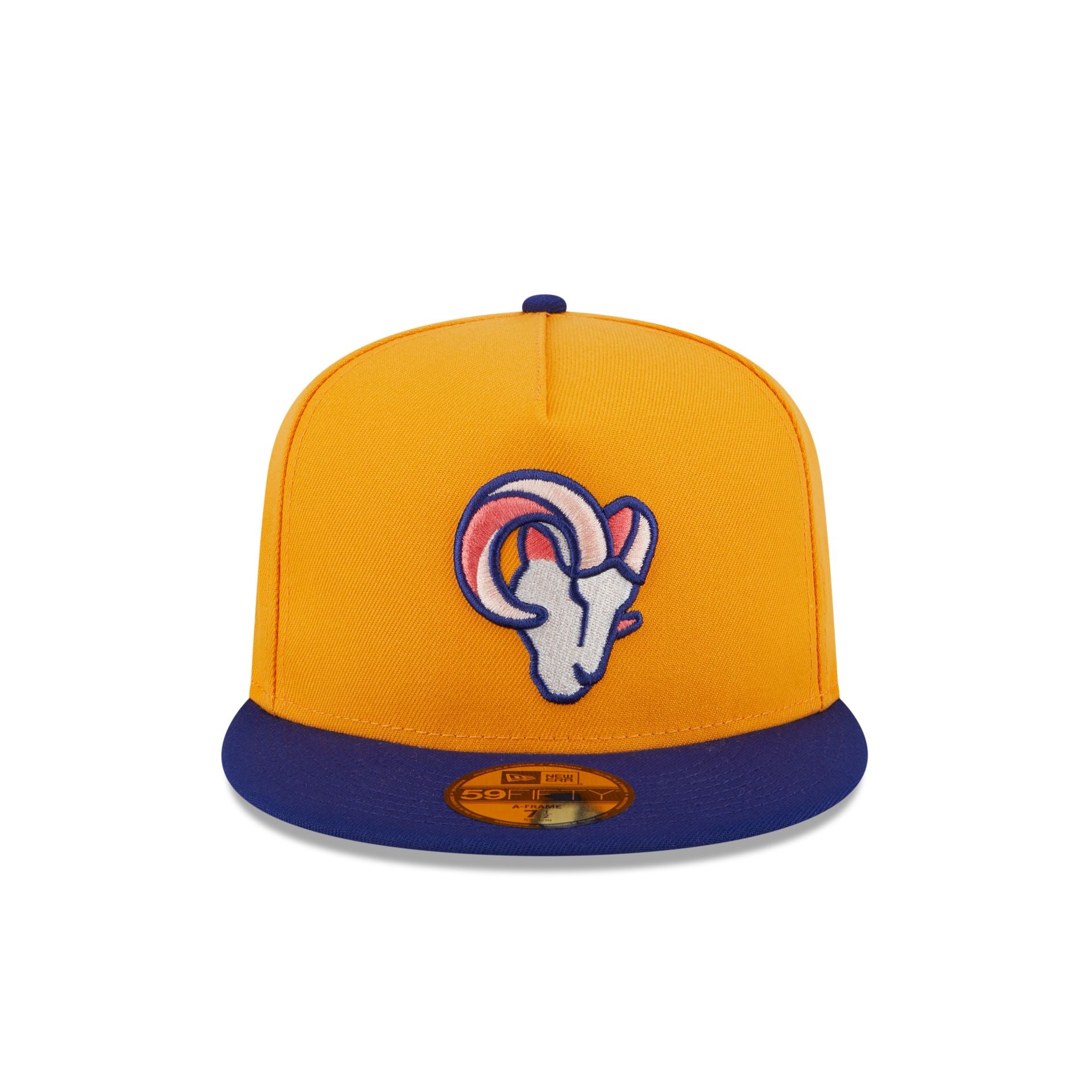 Los Angeles Rams Gold 59FIFTY A-Frame Fitted Hat - Image 2