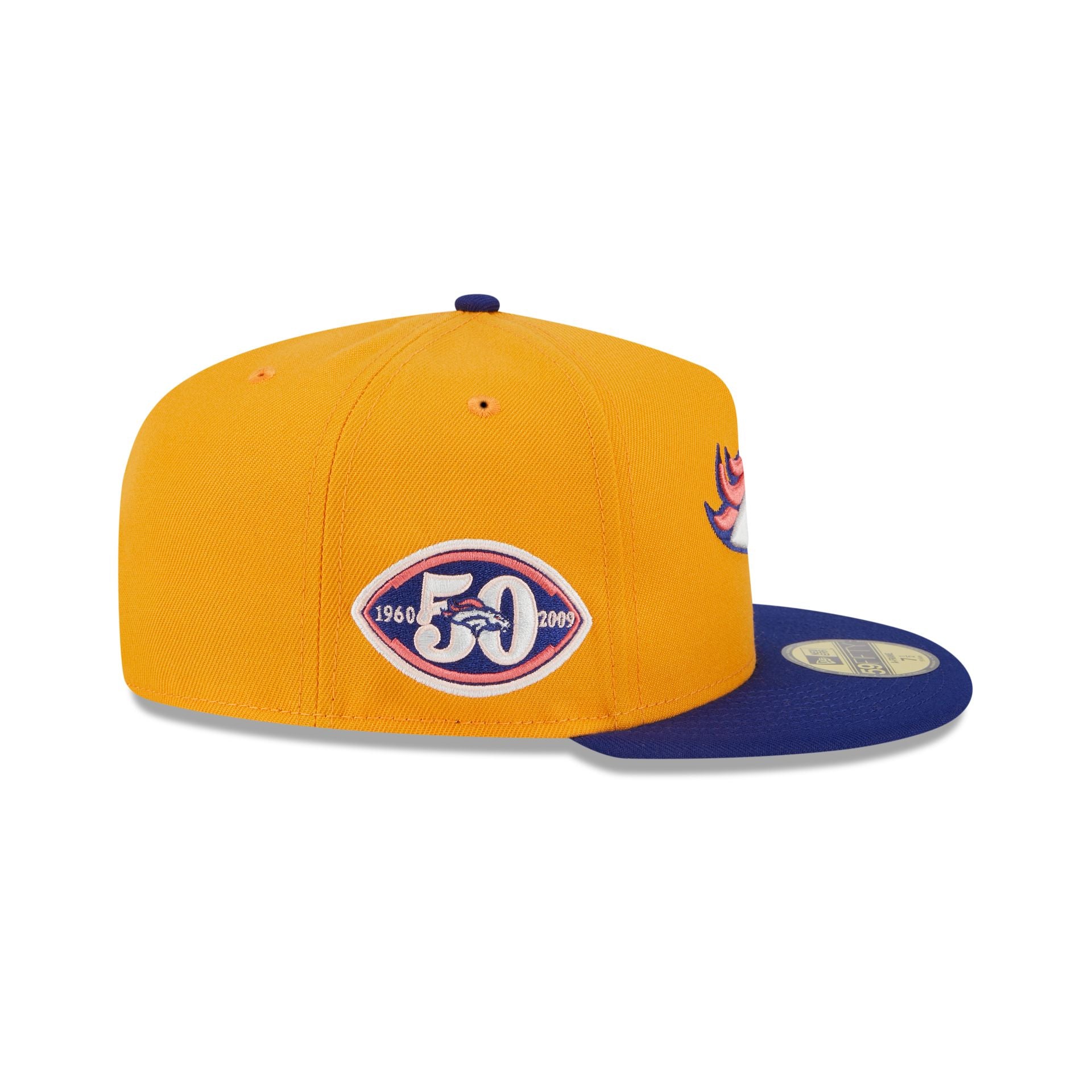 Denver Broncos Gold 59FIFTY A-Frame Fitted Hat - Image 4