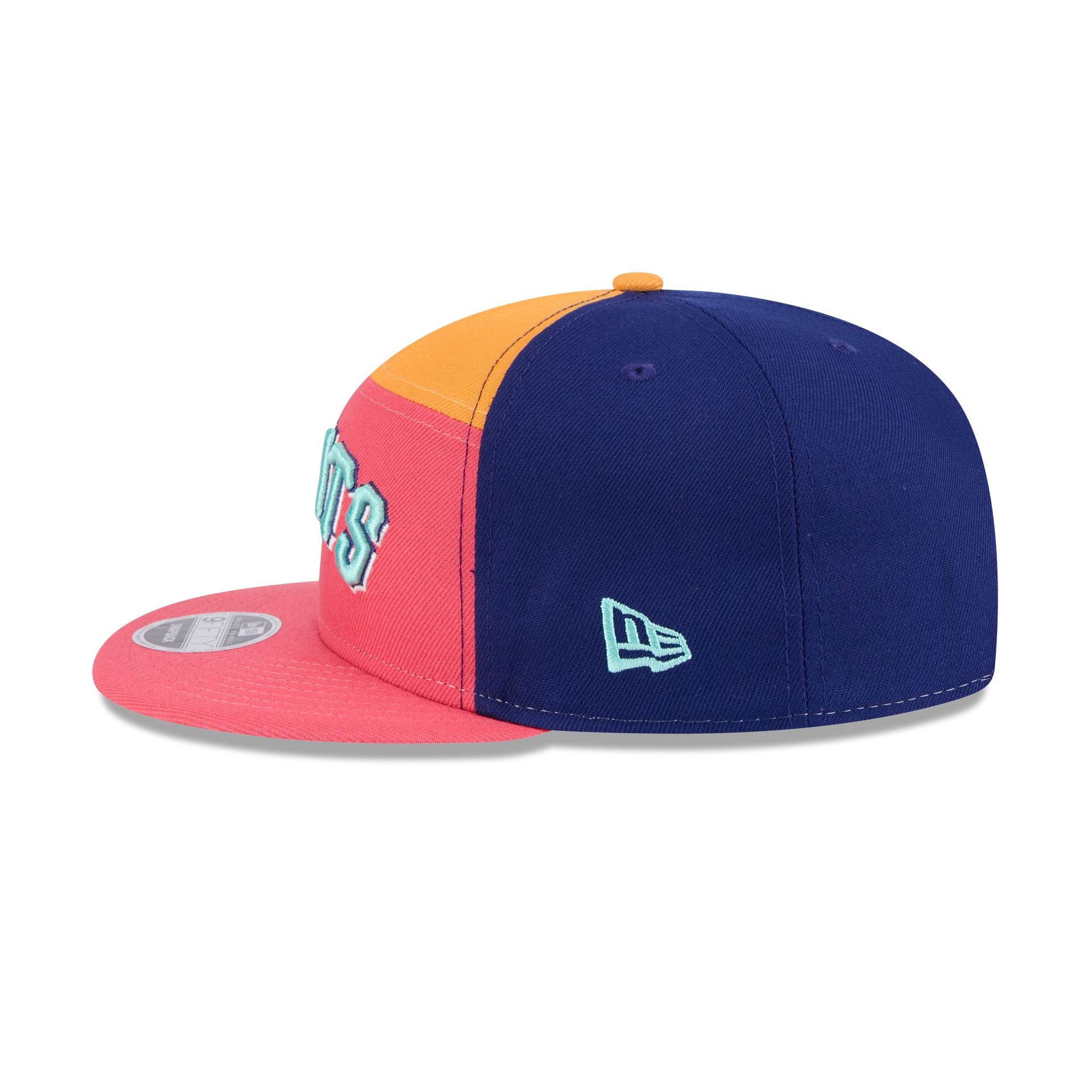 San Francisco Giants Coral Split Panel 9FIFTY Snapback Hat - Image 4