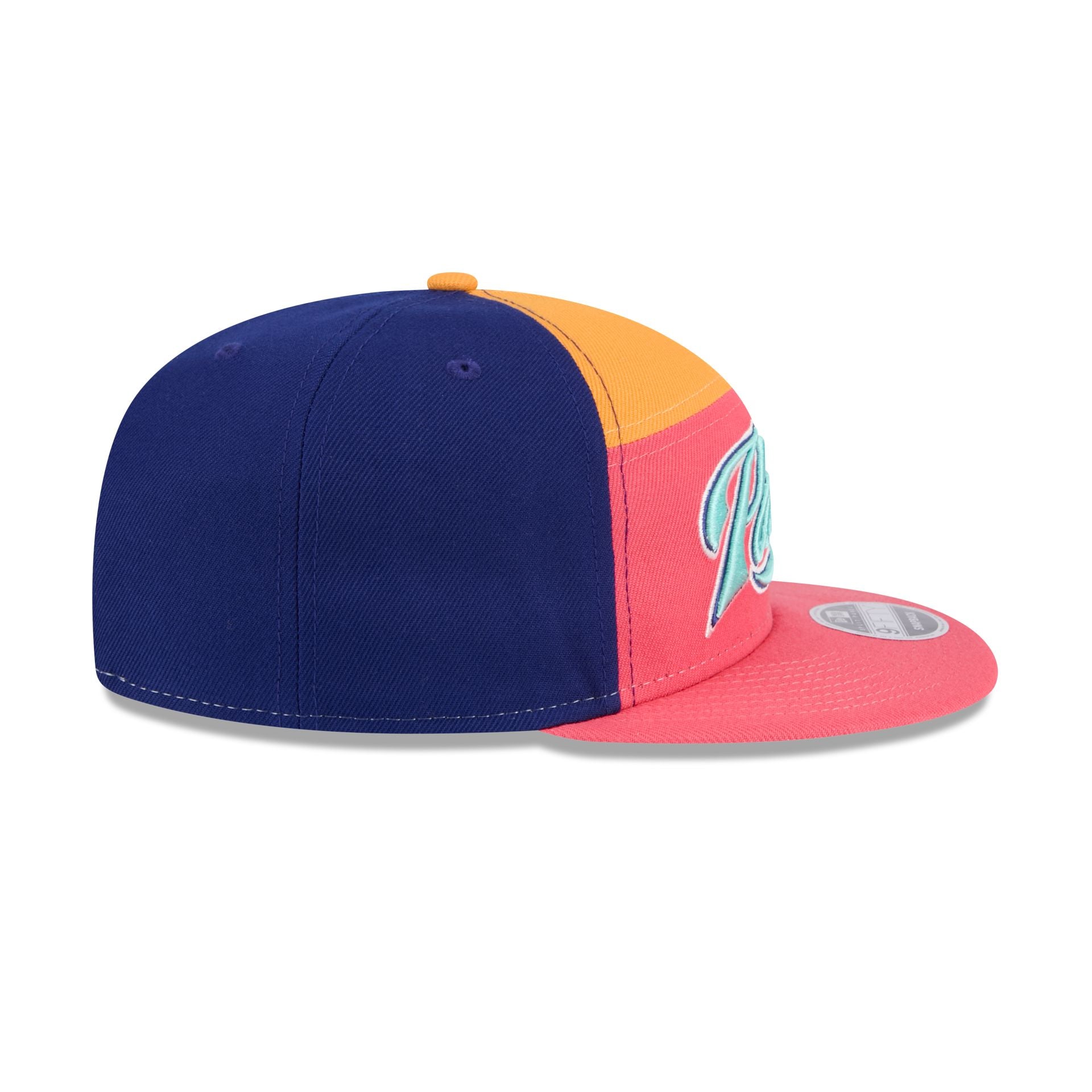 San Diego Padres Coral Split Panel 9FIFTY Snapback Hat - Image 5
