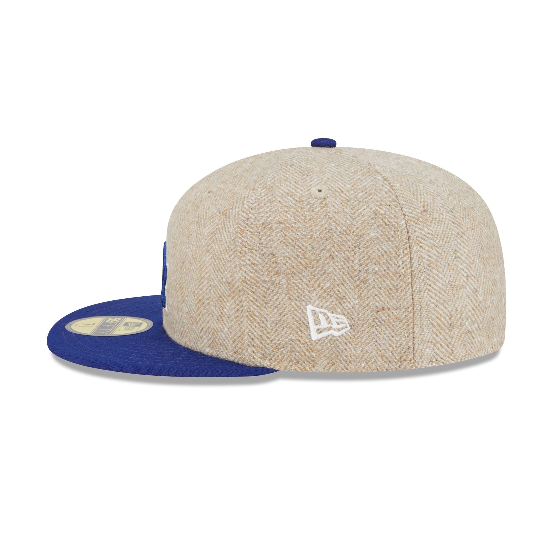 Los Angeles Dodgers Herringbone Moon 59FIFTY Fitted Hat - Image 5