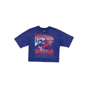 Chicago Cubs Sport Classics Women's Cropped T-Shirt