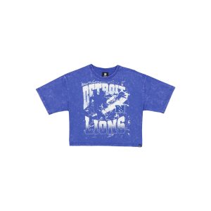 Detroit Lions Sport Classics Women's Cropped T-Shirt