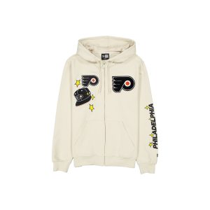 Philadelphia Flyers Stone Logo Select Full-Zip Hoodie