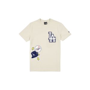 Los Angeles Dodgers Stone Logo Select T-Shirt