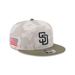 San Diego Padres Armed Forces Day 2025 Split Panel 9FIFTY Snapback Hat