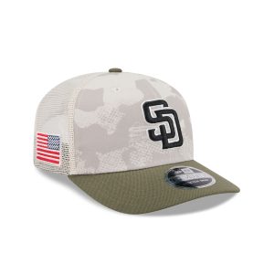 San Diego Padres Armed Forces Day 2025 9SEVENTY Trucker Hat