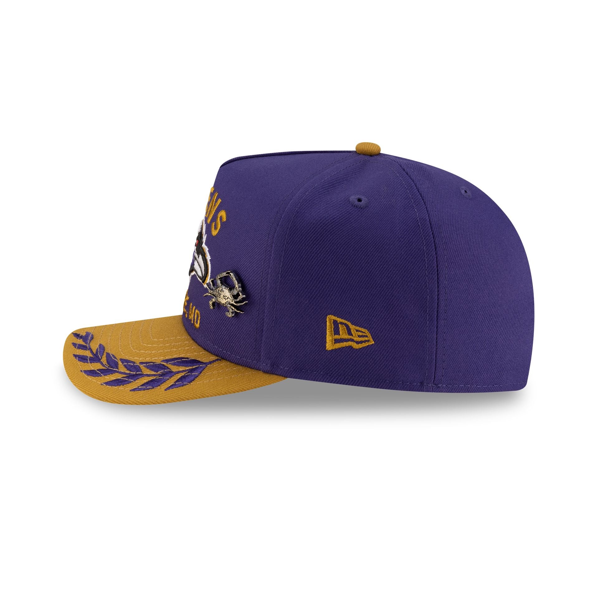 Baltimore Ravens 2025 Draft 59FIFTY A-Frame Fitted Hat - Image 4