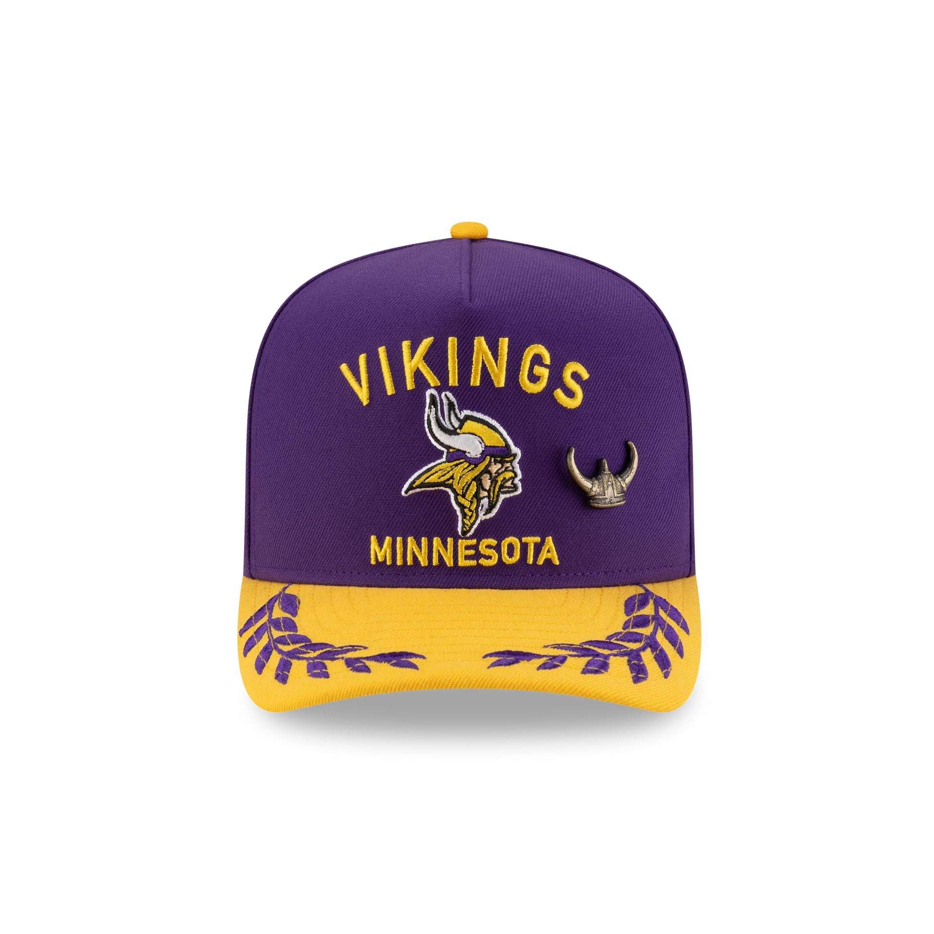 Minnesota Vikings 2025 Draft 59FIFTY A-Frame Fitted Hat - Image 2