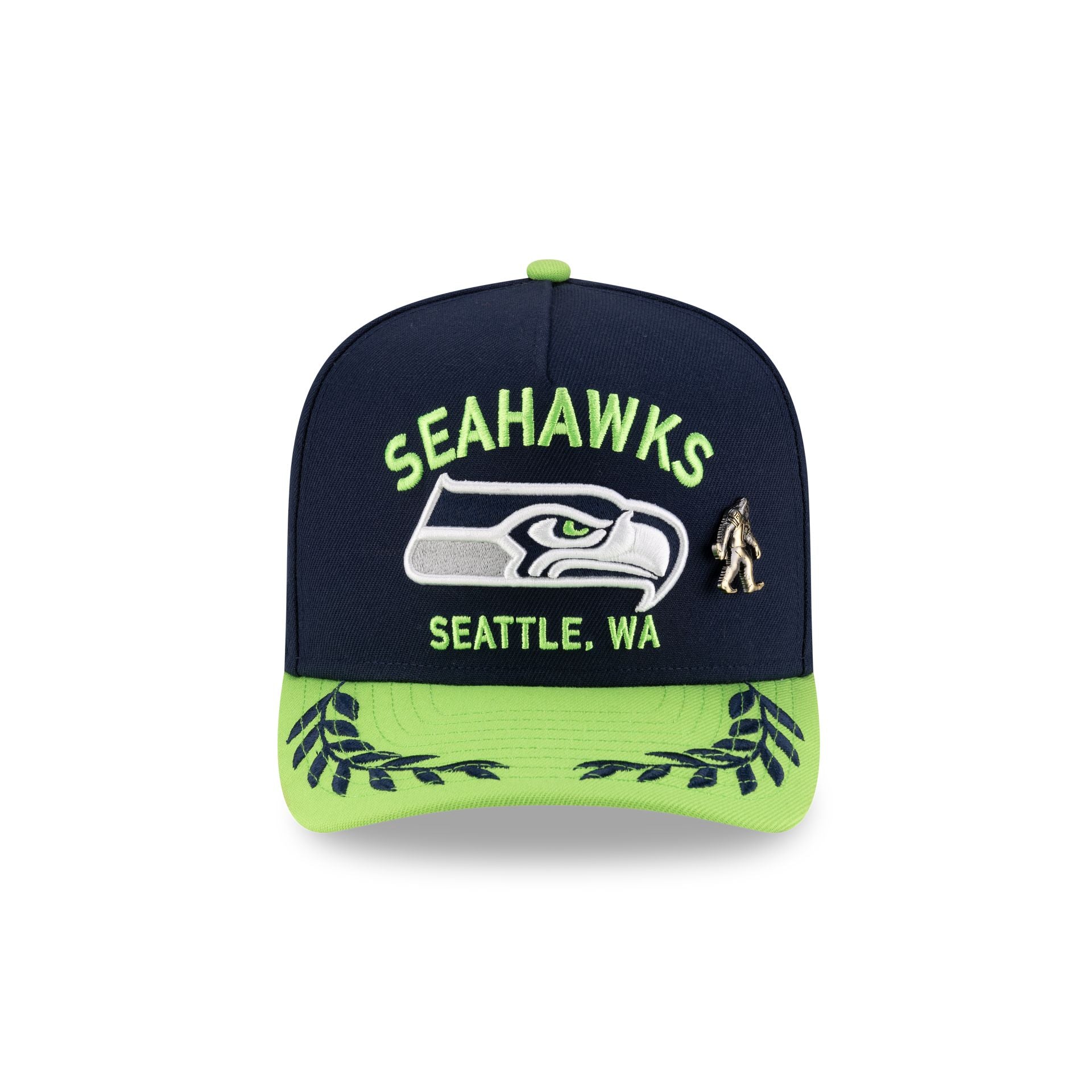 Seattle Seahawks 2025 Draft 59FIFTY A-Frame Fitted Hat - Image 2