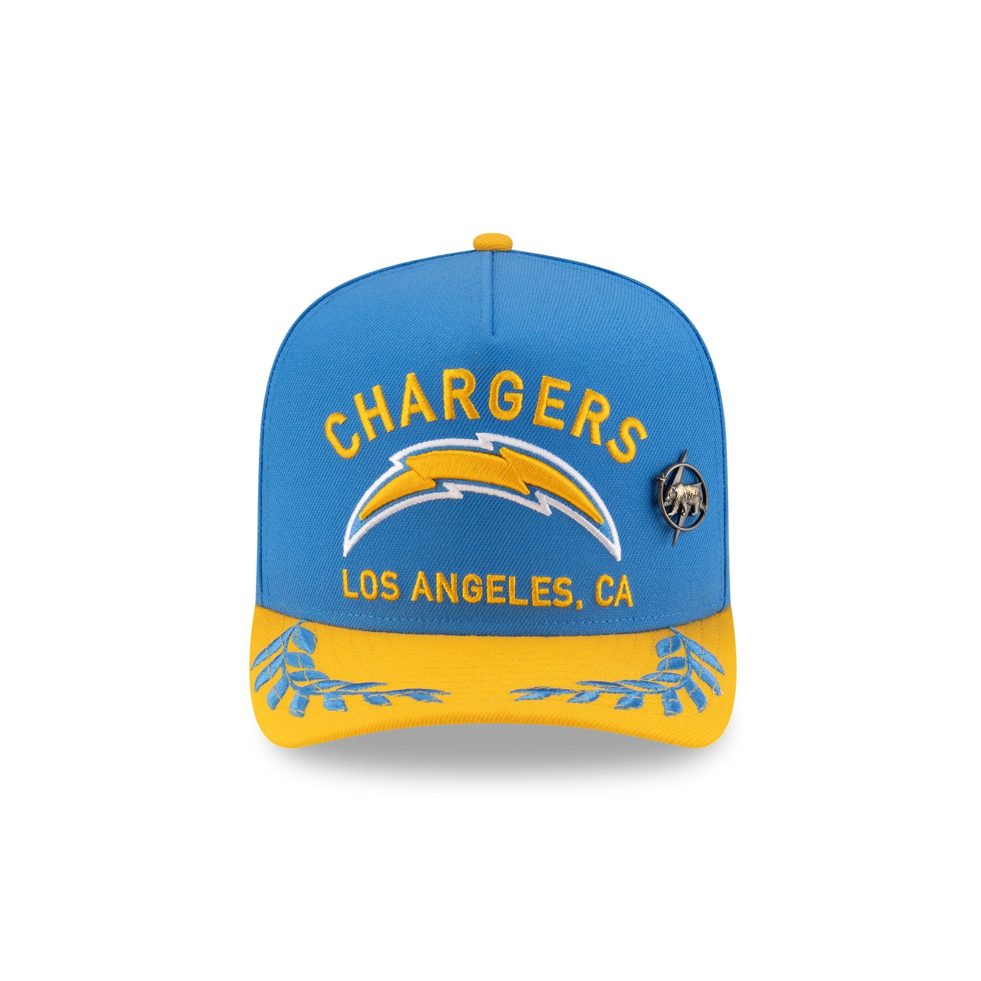 Los Angeles Chargers 2025 Draft 59FIFTY A-Frame Fitted Hat - Image 2