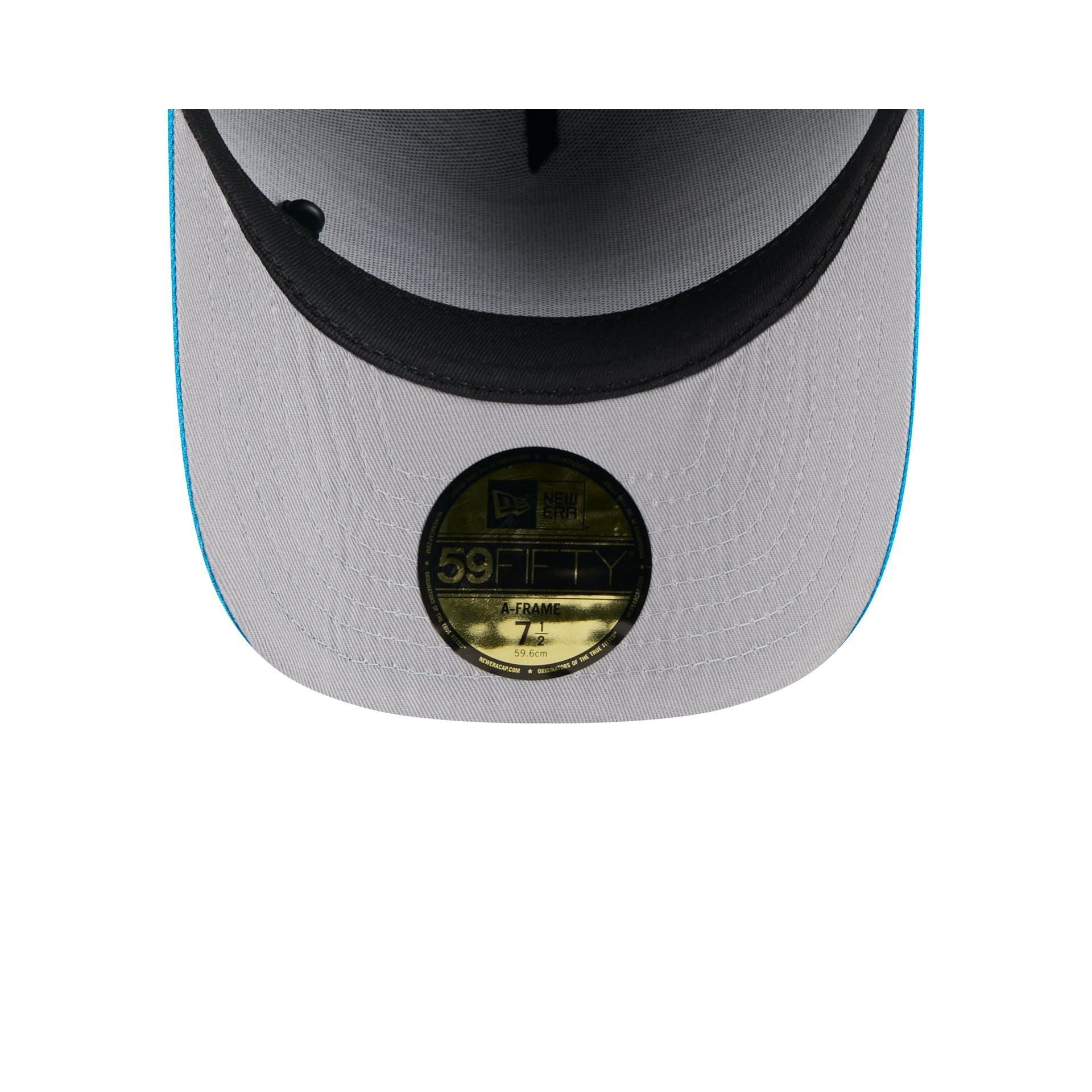 Carolina Panthers 2025 Draft Black 59FIFTY A-Frame Fitted Hat - Image 7