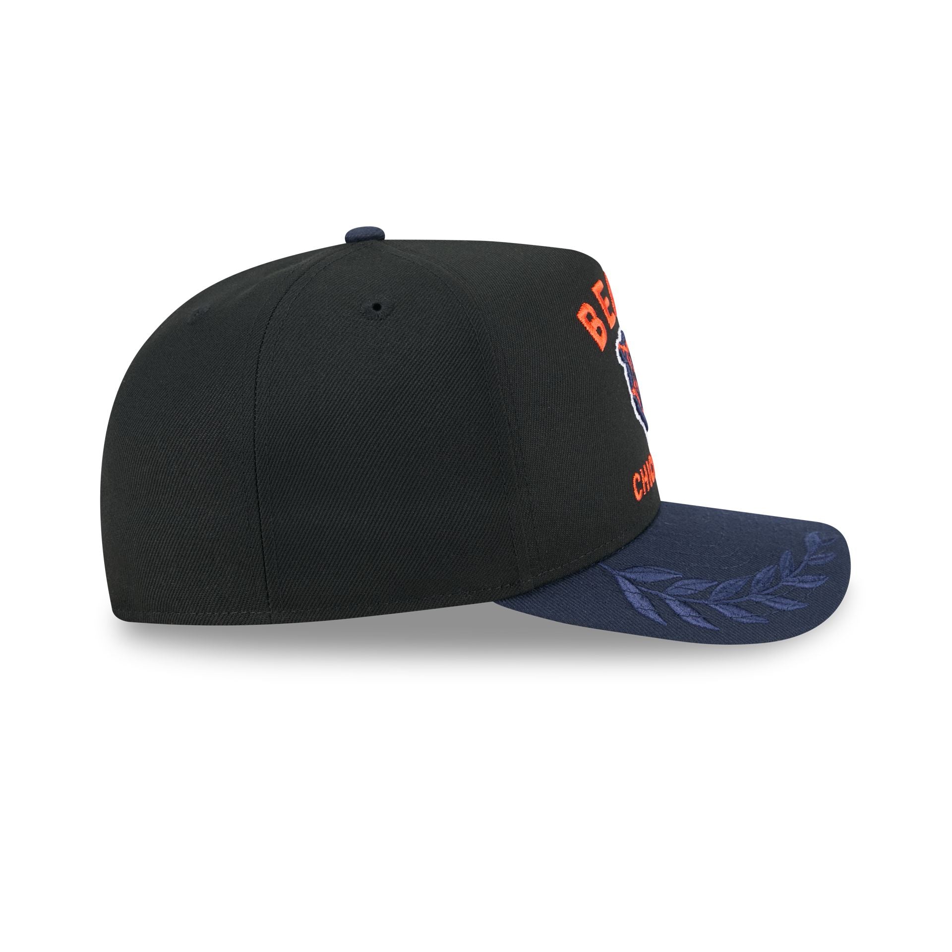 Chicago Bears 2025 Draft Black 59FIFTY A-Frame Fitted Hat - Image 5