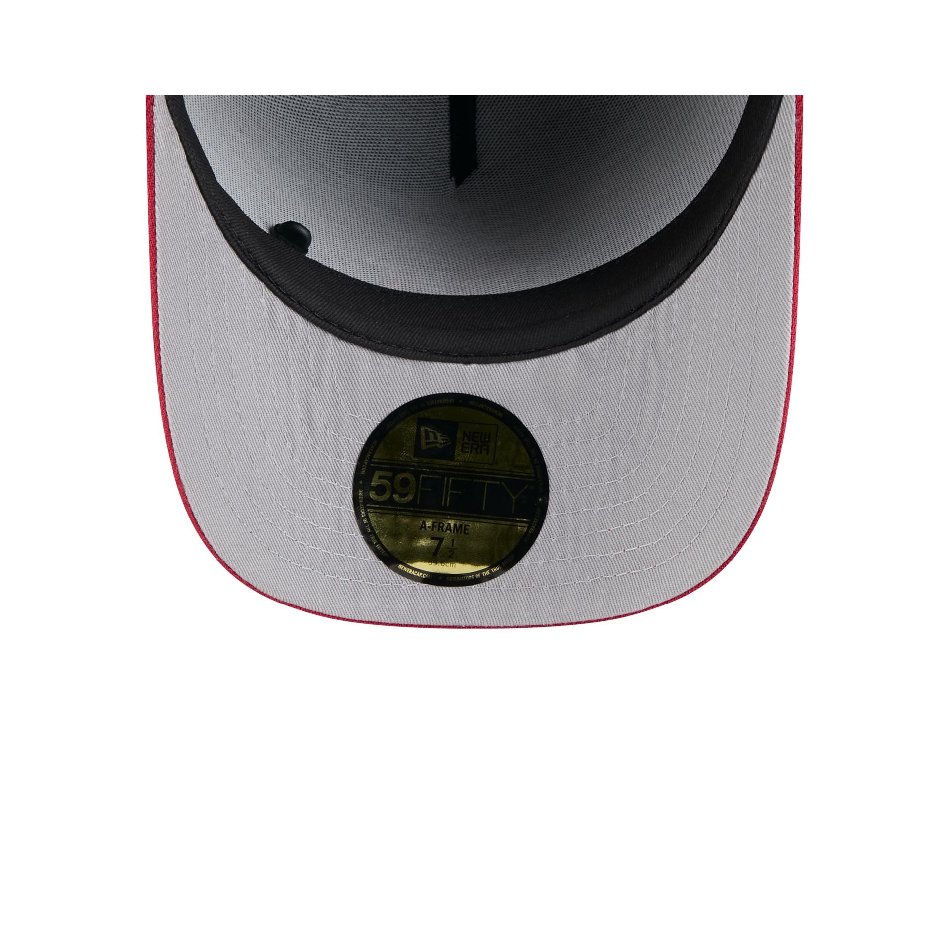 Arizona Cardinals 2025 Draft Black 59FIFTY A-Frame Fitted Hat - Image 7