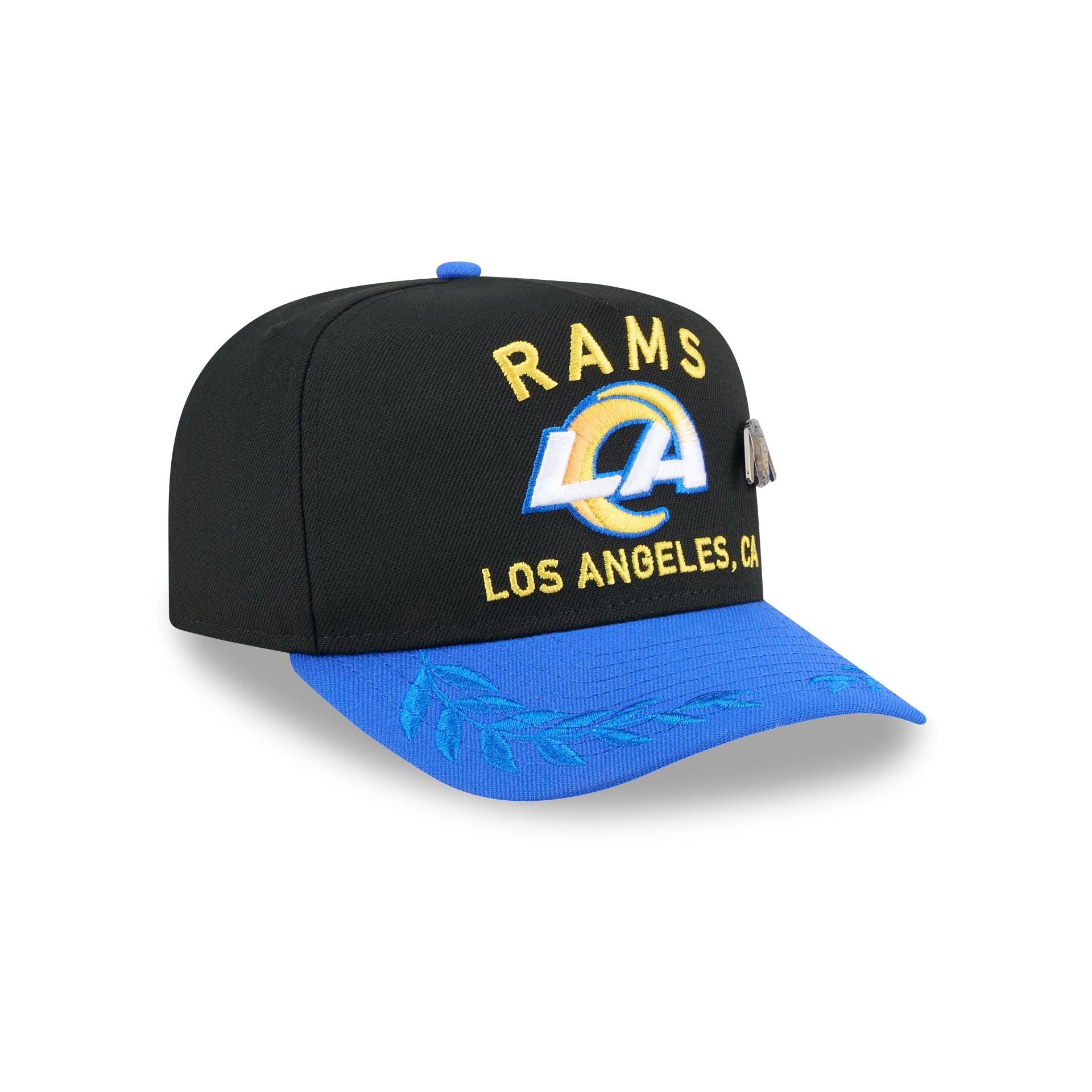 Los Angeles Rams 2025 Draft Black 59FIFTY A-Frame Fitted Hat - Image 3