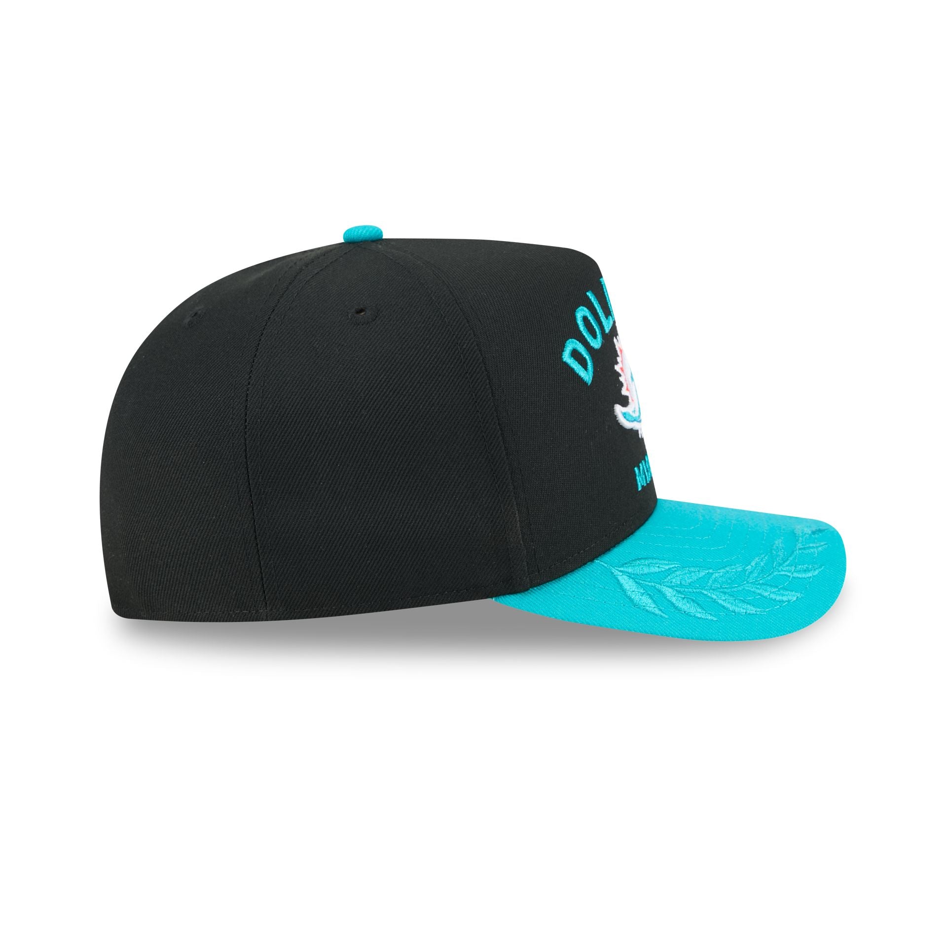 Miami Dolphins 2025 Draft Black 59FIFTY A-Frame Fitted Hat - Image 5