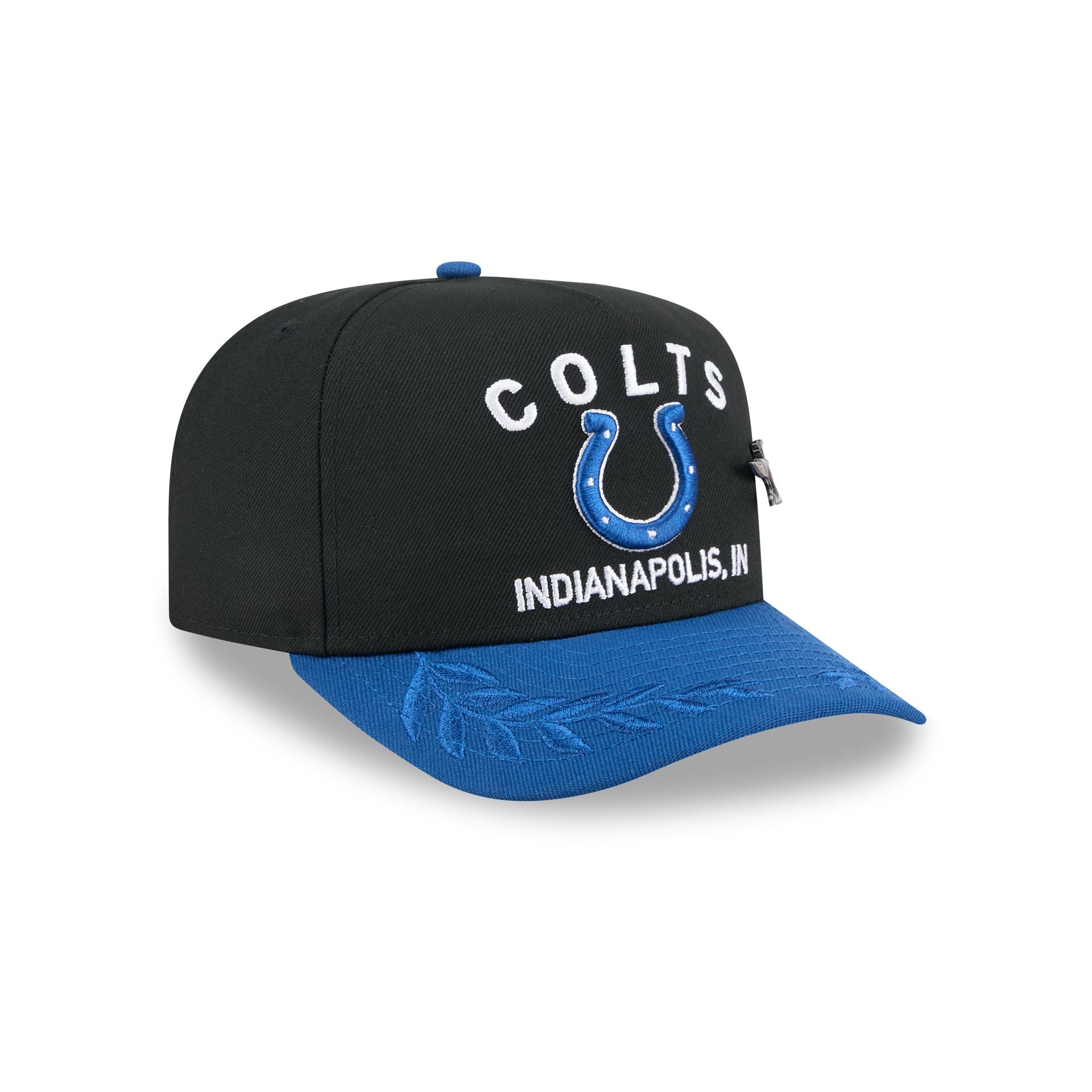 Indianapolis Colts 2025 Draft Black 59FIFTY A-Frame Fitted Hat - Image 3