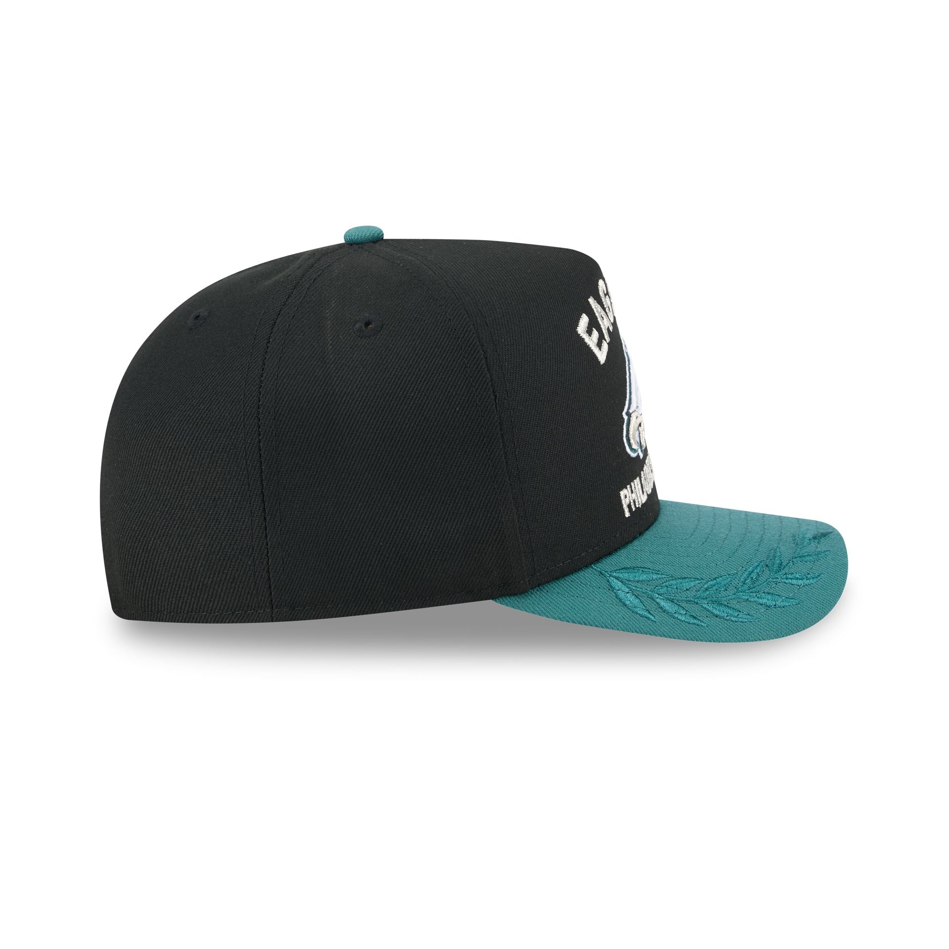 Philadelphia Eagles 2025 Draft Black 59FIFTY A-Frame Fitted Hat - Image 5