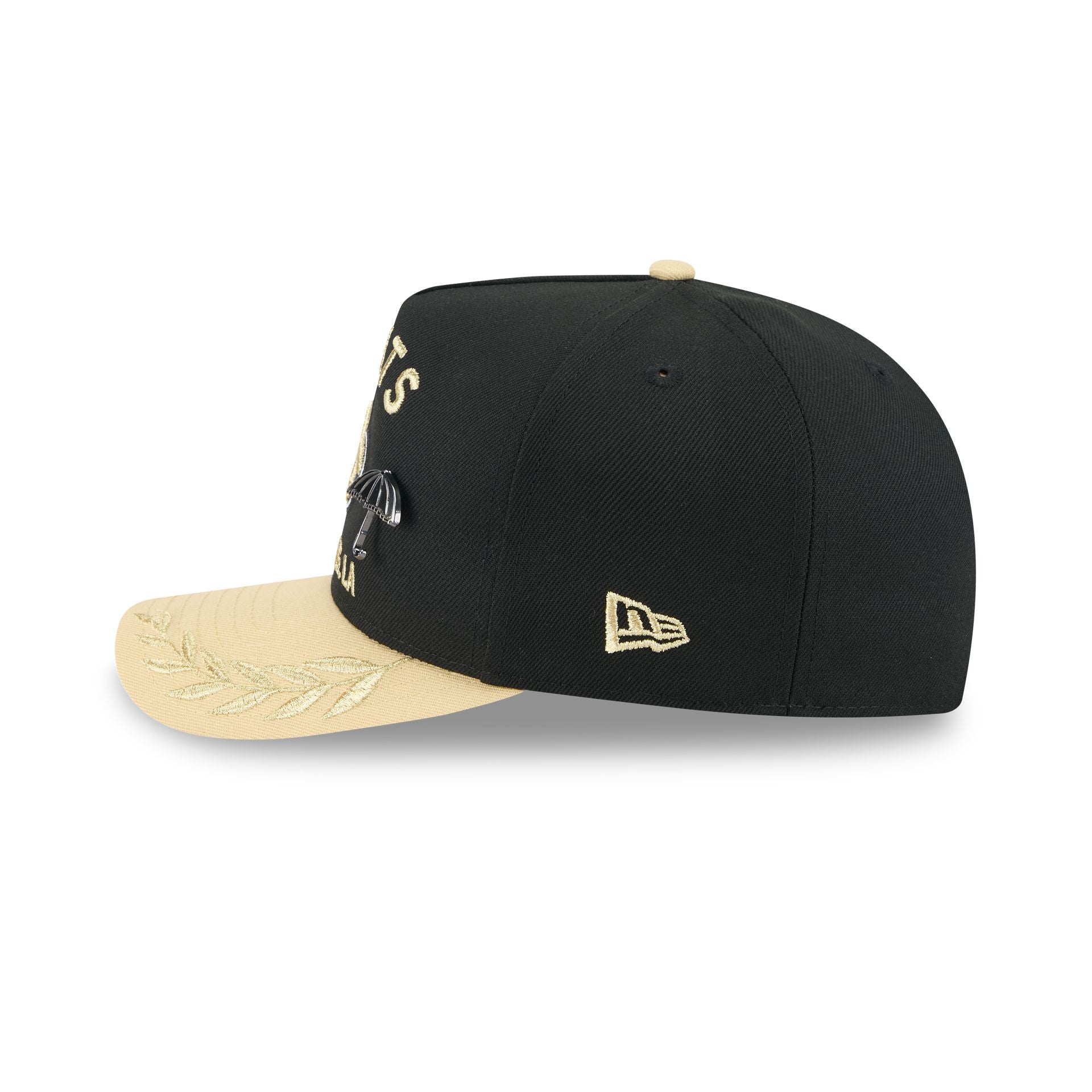 New Orleans Saints 2025 Draft Black 59FIFTY A-Frame Fitted Hat - Image 4